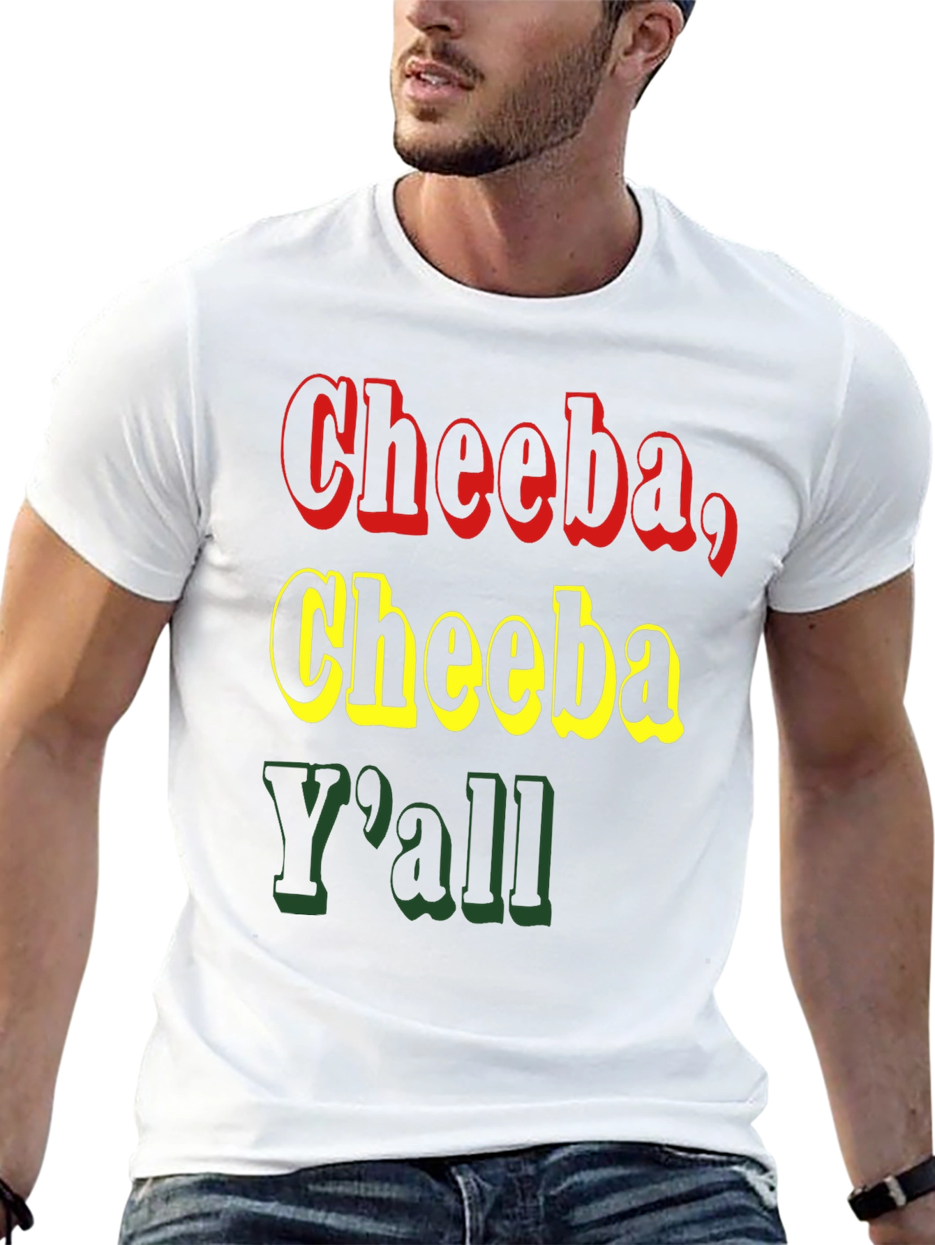 Cheeba Yall Graphic T-Shirt - Casual Wear