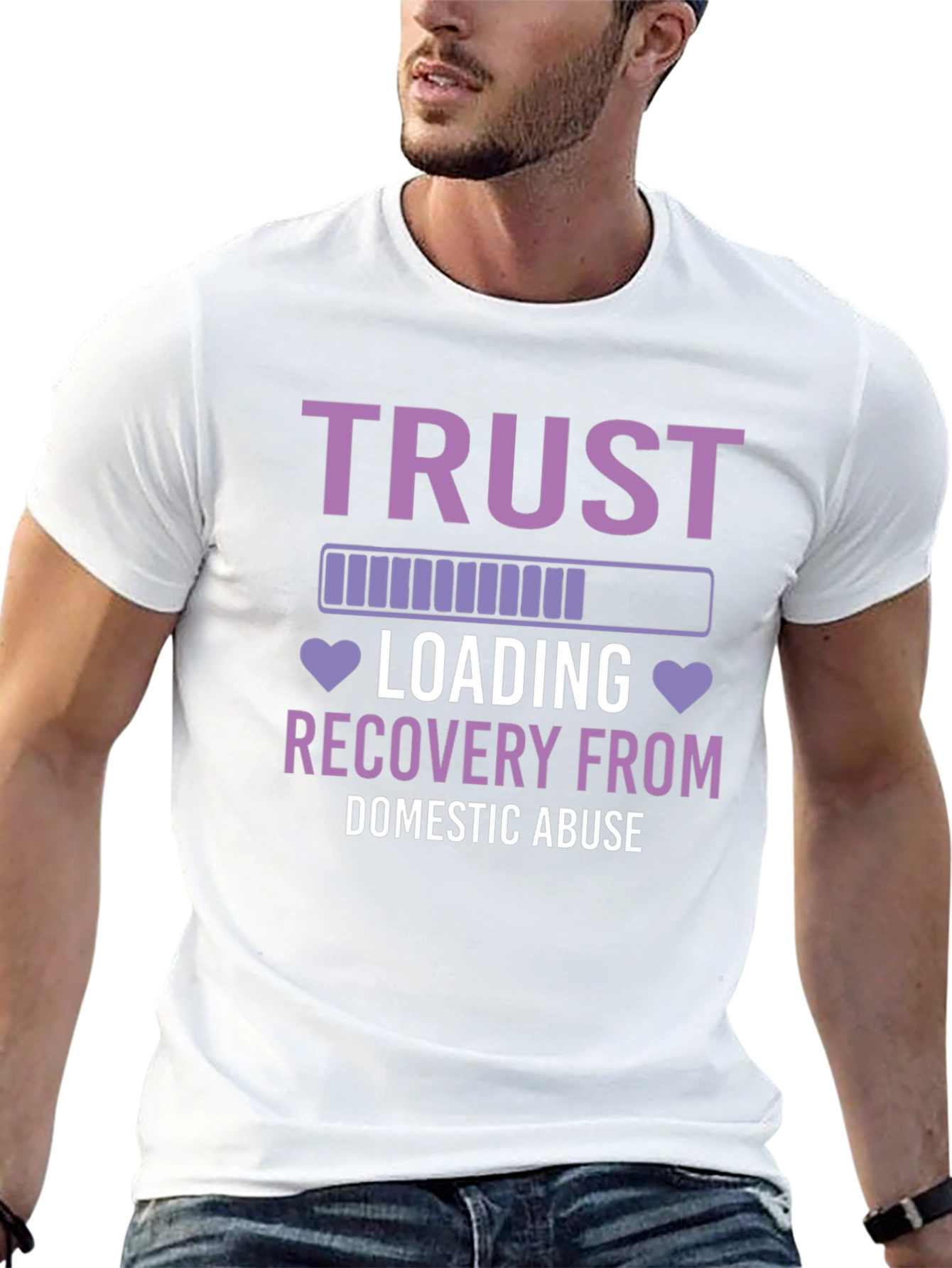 Trust Recovery Tee: Domestic Abuse Awareness
