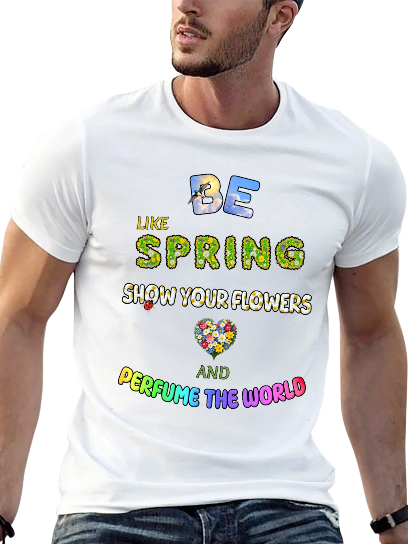 Be Like Spring Graphic Tee