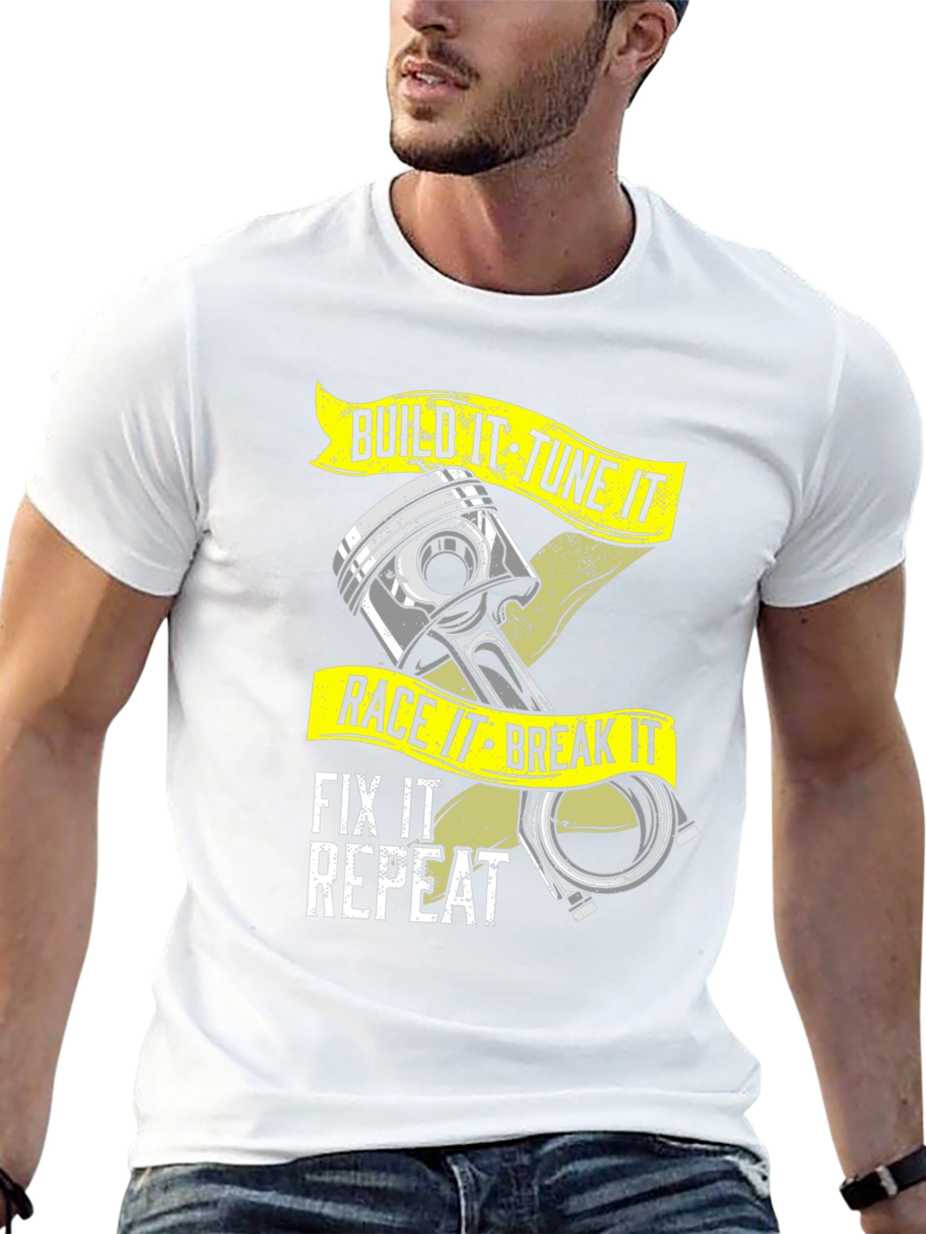 Build It Tune It Race It T-Shirt