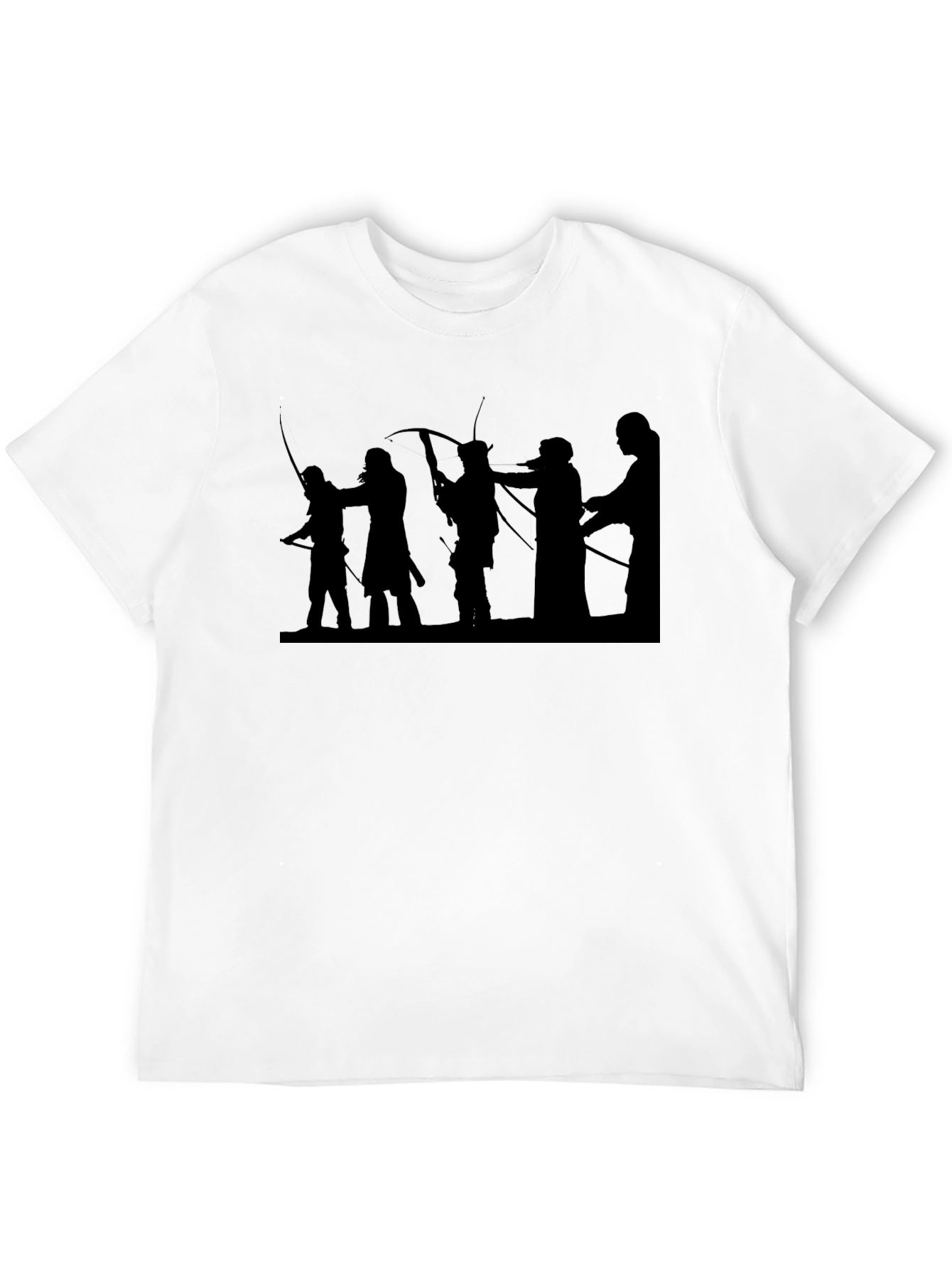 Silhouette Archers Black T-Shirt