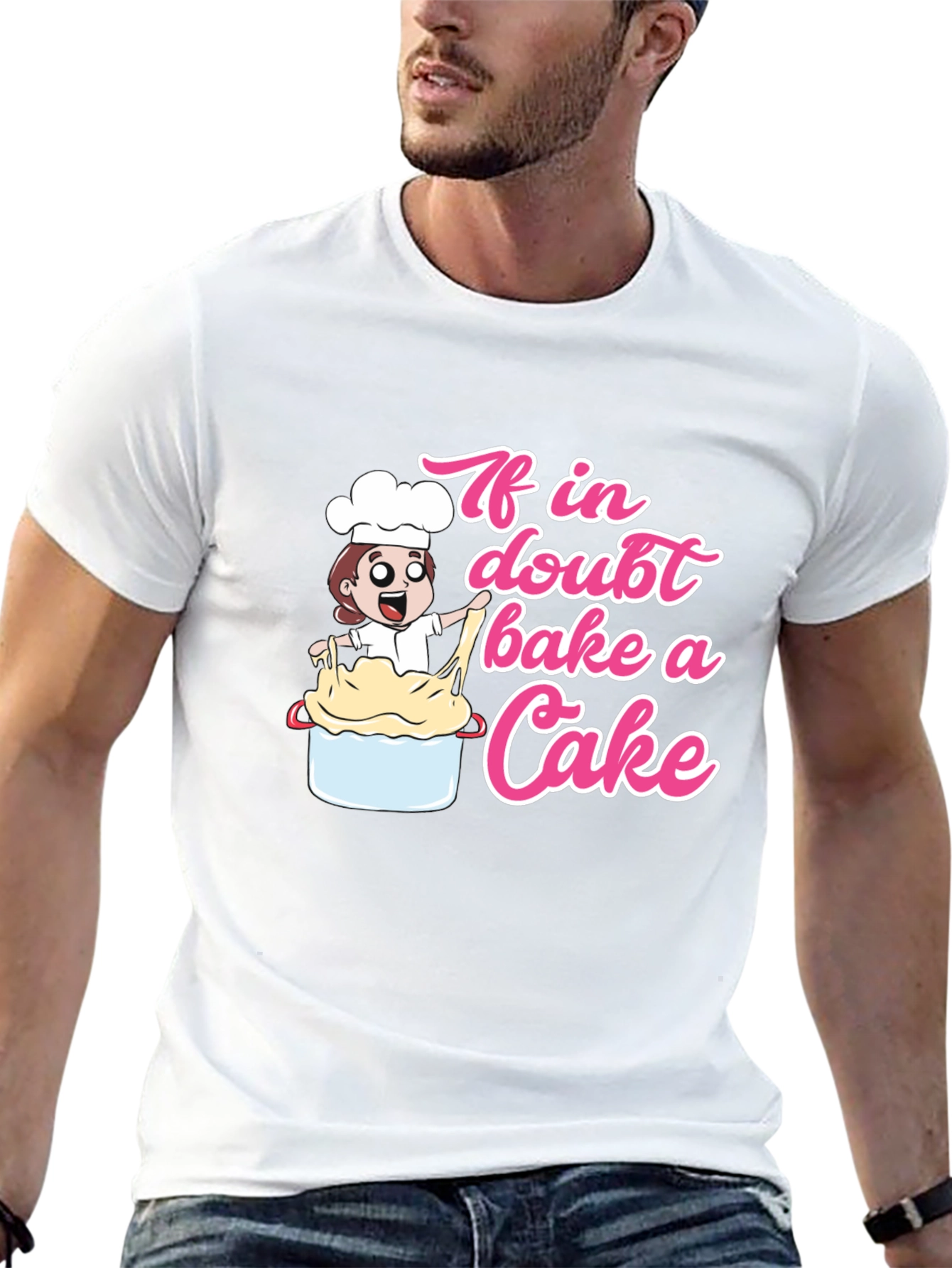 If In Doubt Bake A Cake T-Shirt