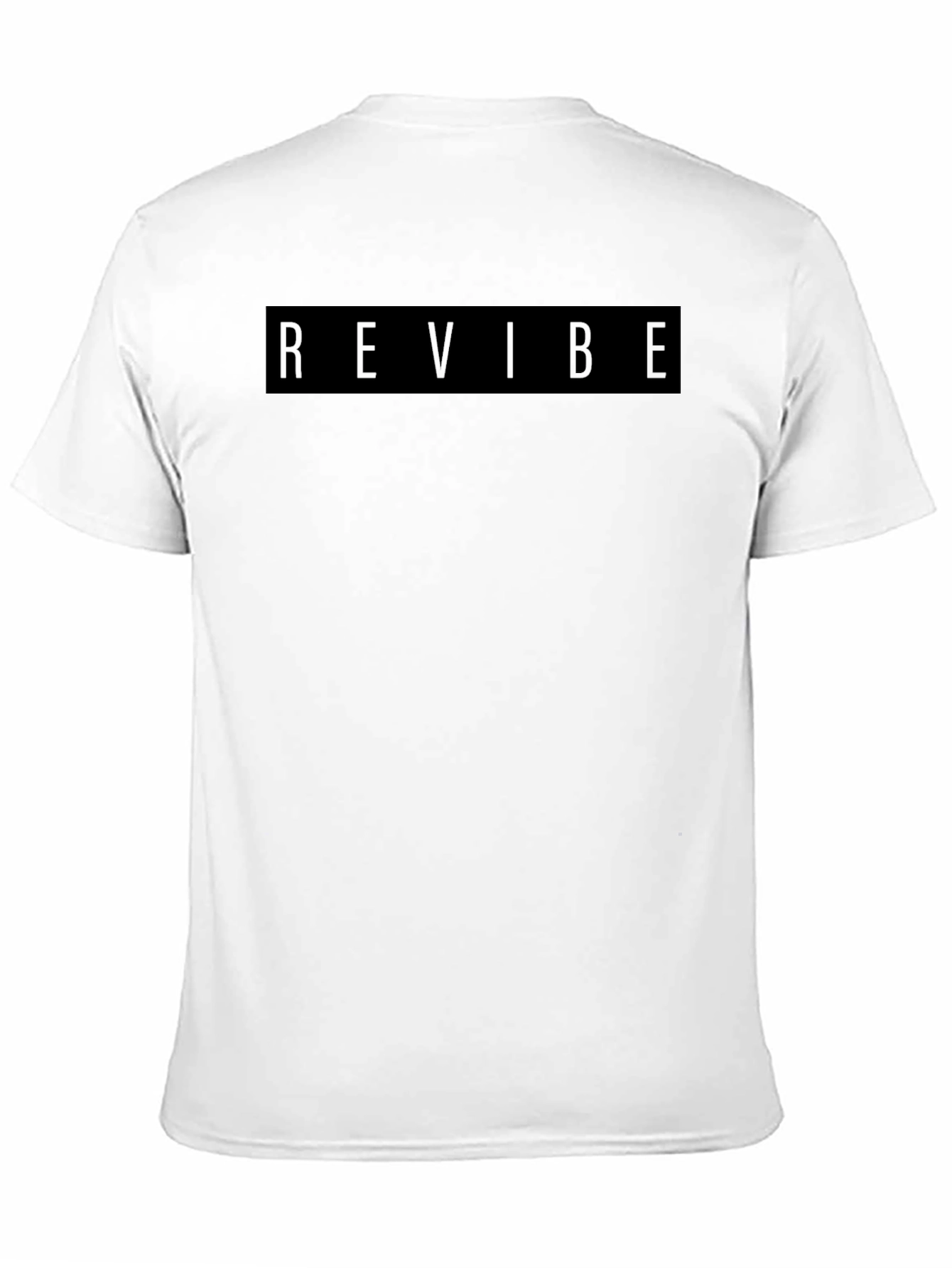 Revibe Black Graphic Tee - Mens Casual Fashion