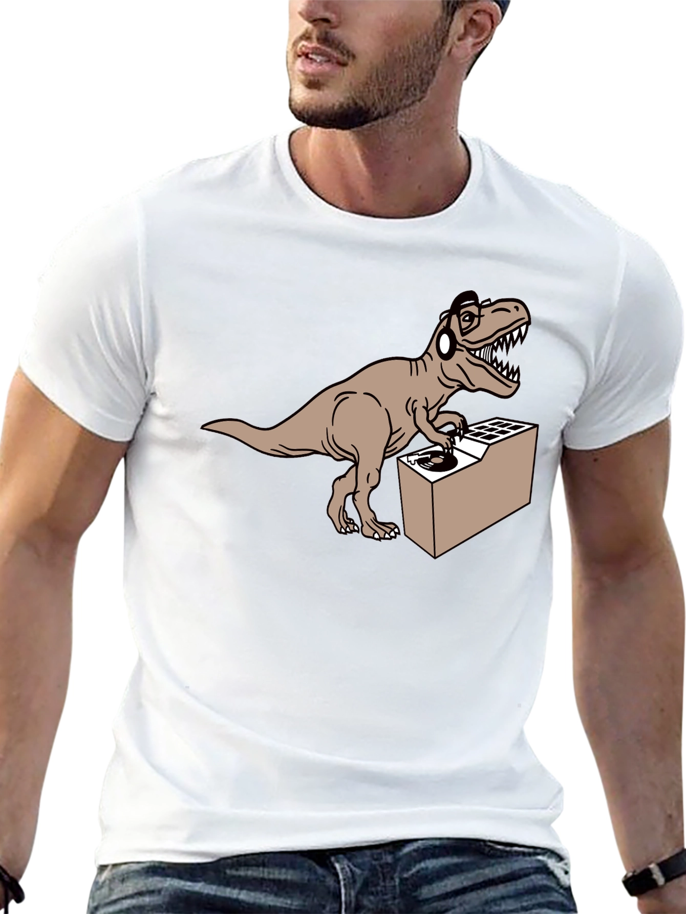 DJ Rex T-Shirt - Dino Beats