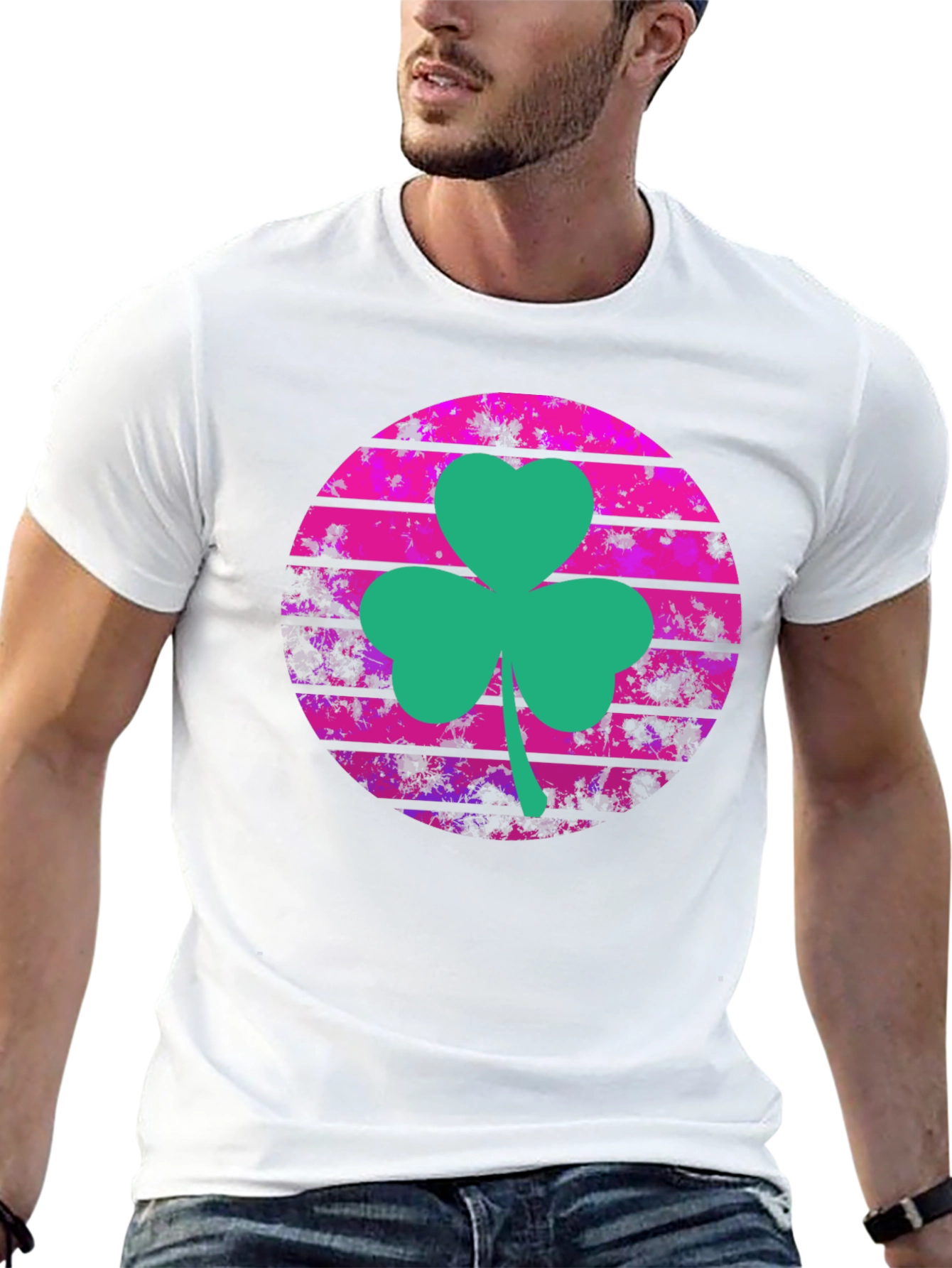 Retro Shamrock T-Shirt - St. Patricks Day Style