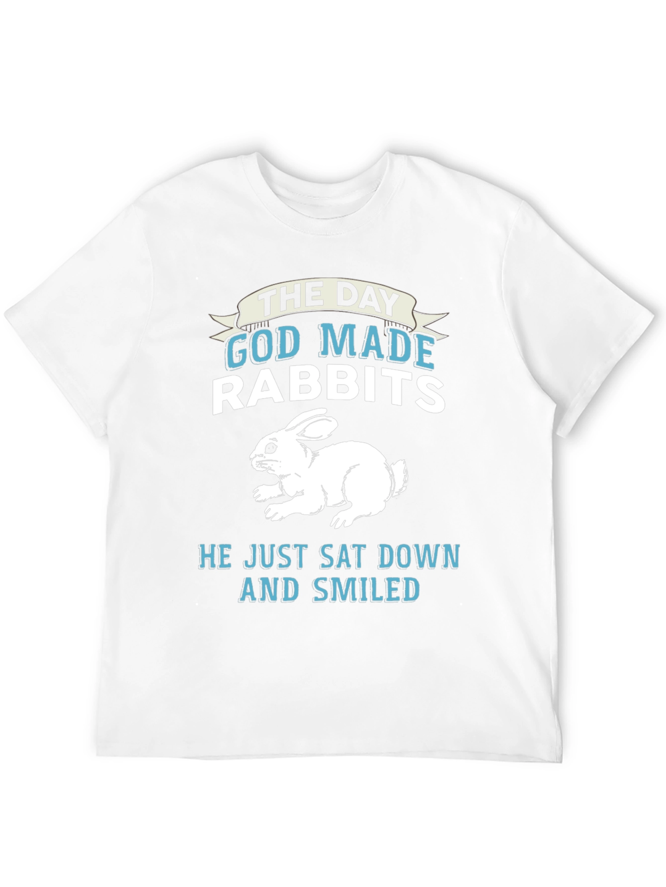 The Day God Made Rabbits Graphic Tee