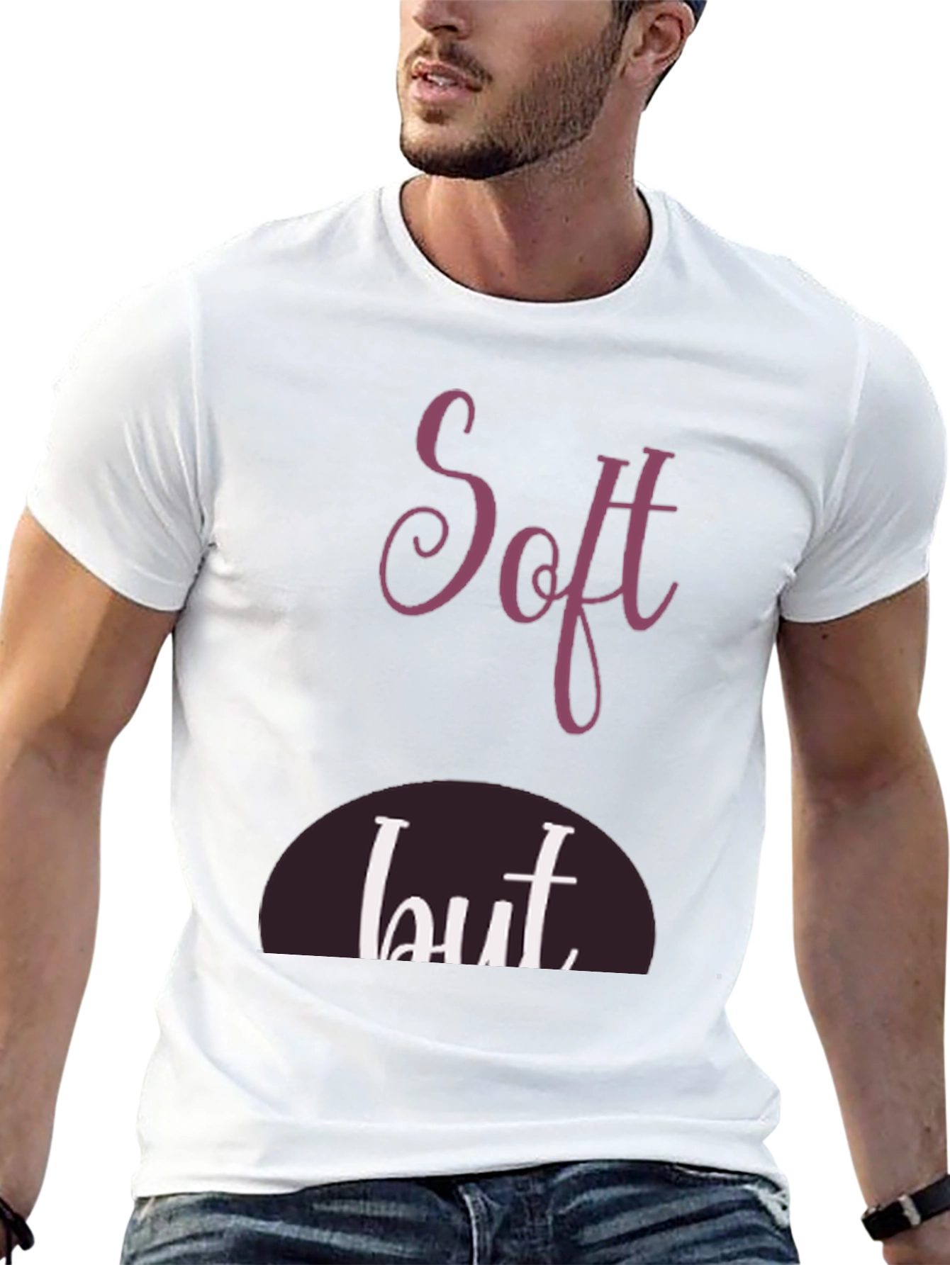Soft But Graphic T-Shirt - Comfortable & Stylish