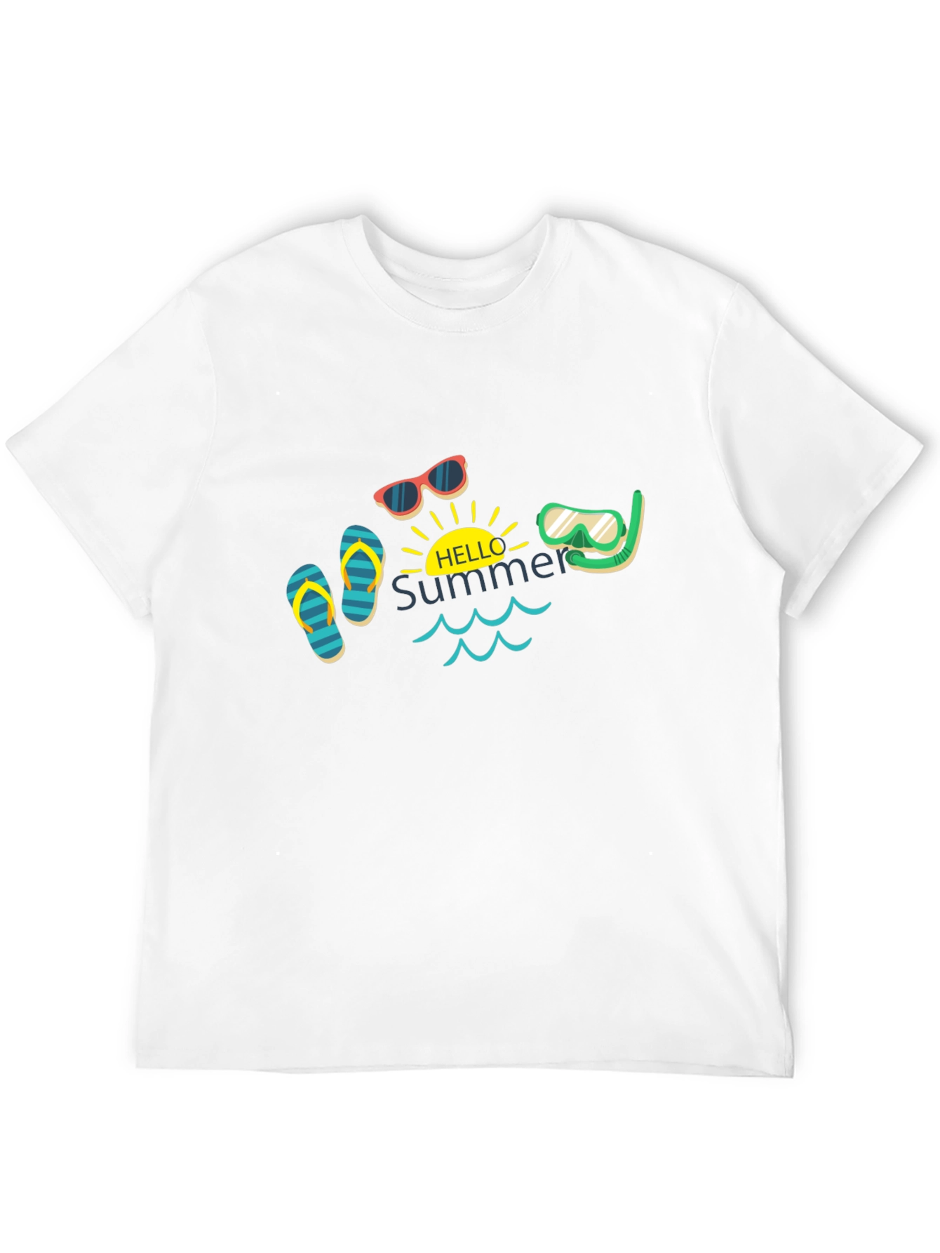 Hello Summer Graphic T-Shirt