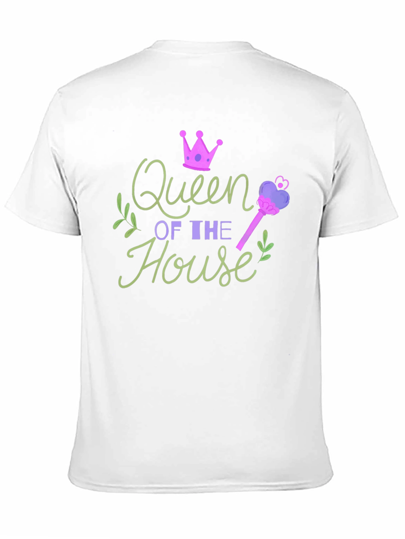 Queen of the House Graphic T-Shirt - Novelty Tee