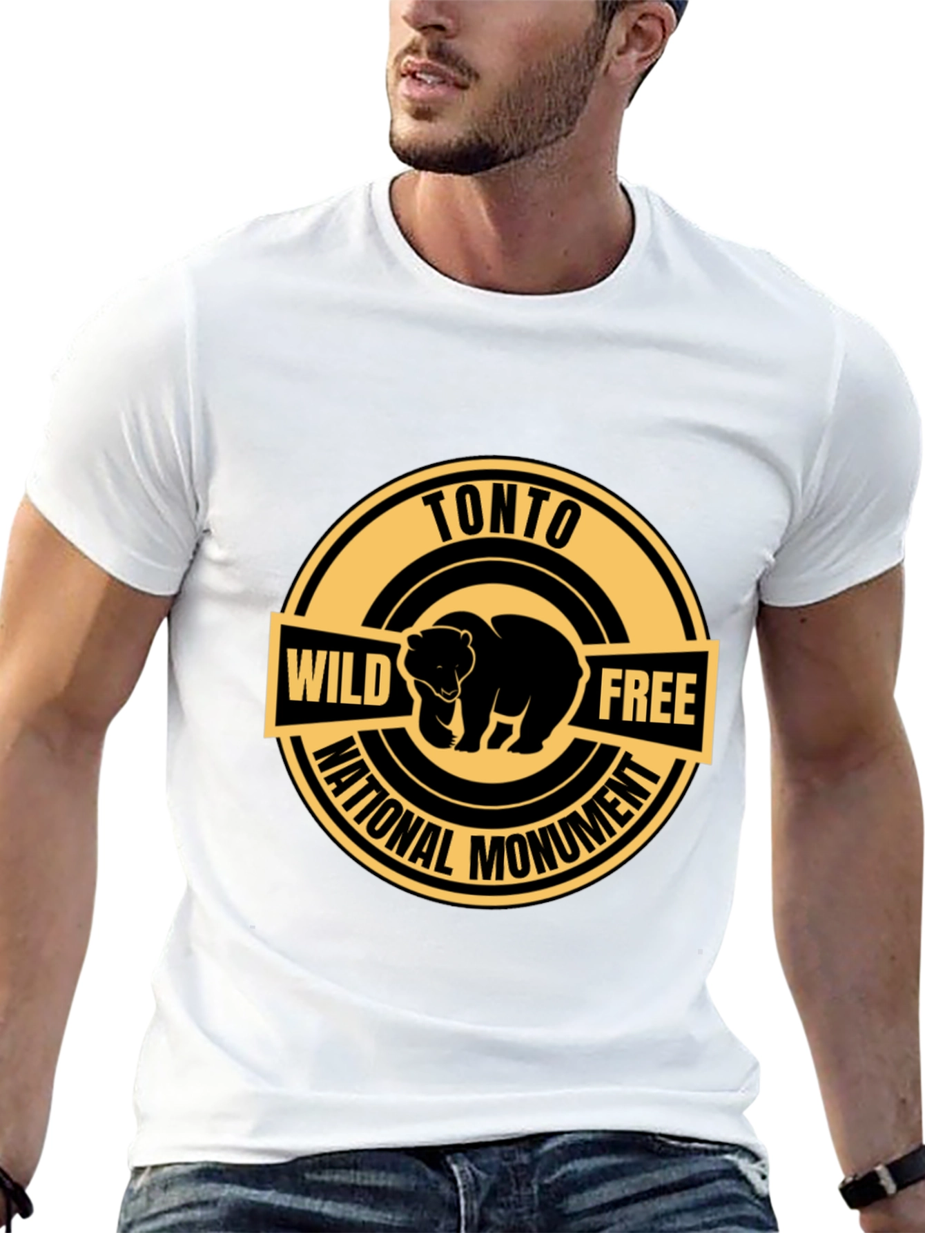 Tonto National Monument Bear Graphic Tee