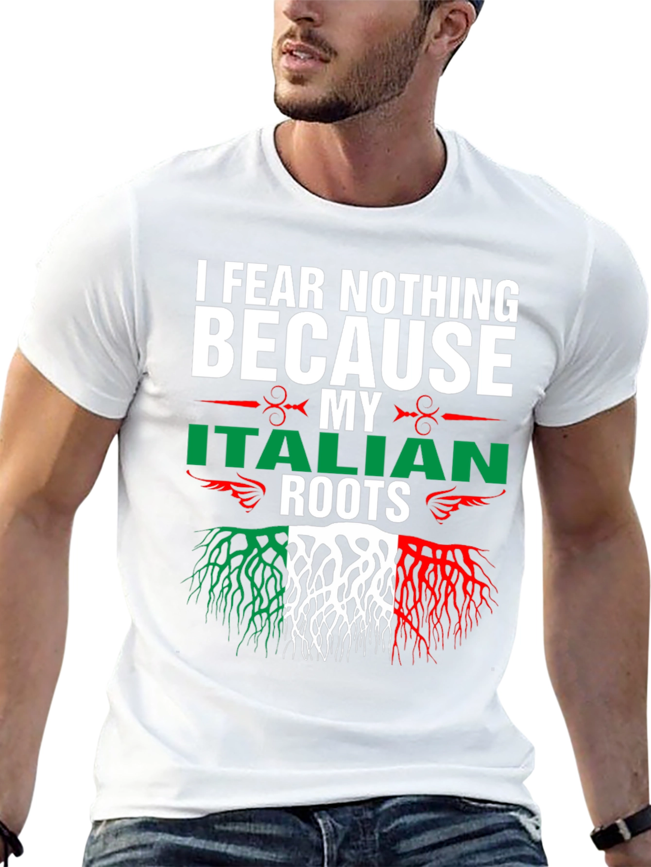 I Fear Nothing Italian Roots T-Shirt