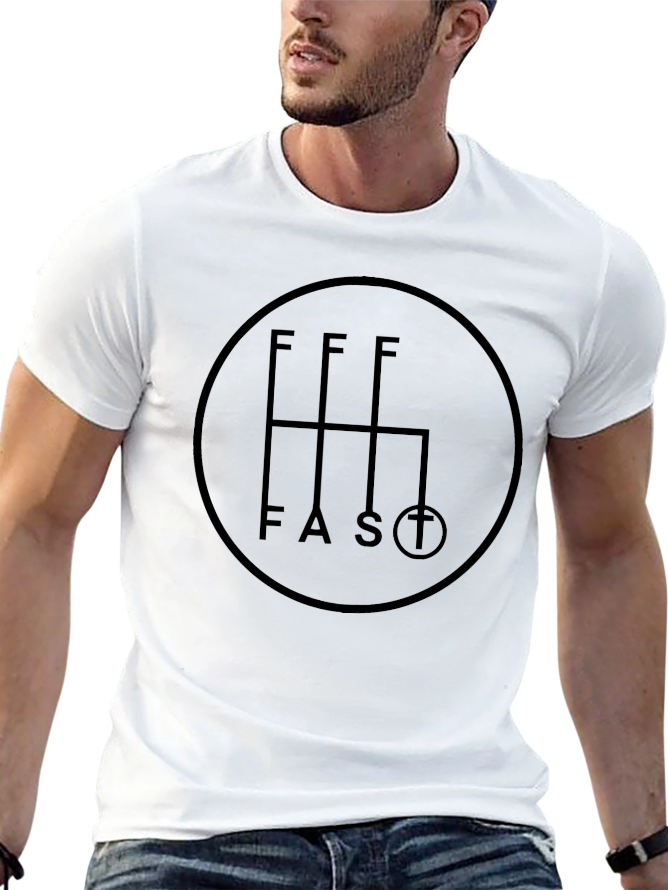 Fast Gear Shift T-Shirt - Black