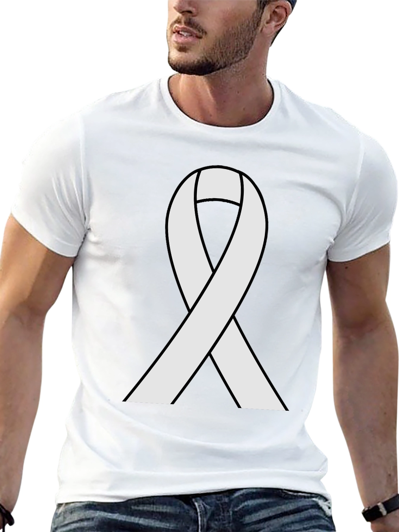 Awareness Ribbon Tee - Stylish Support