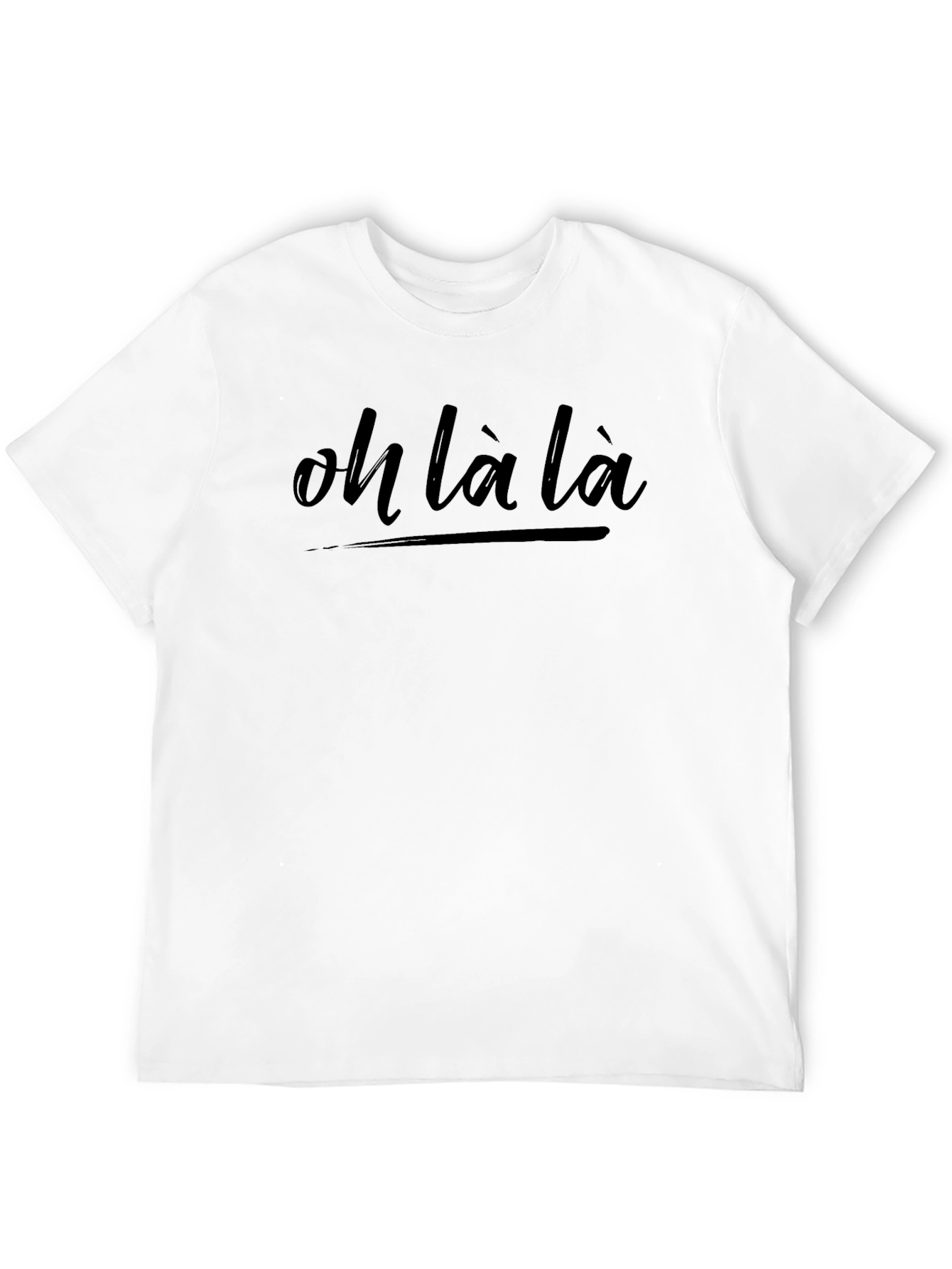 Oh Là Là Graphic Tee - Black Unisex T-Shirt