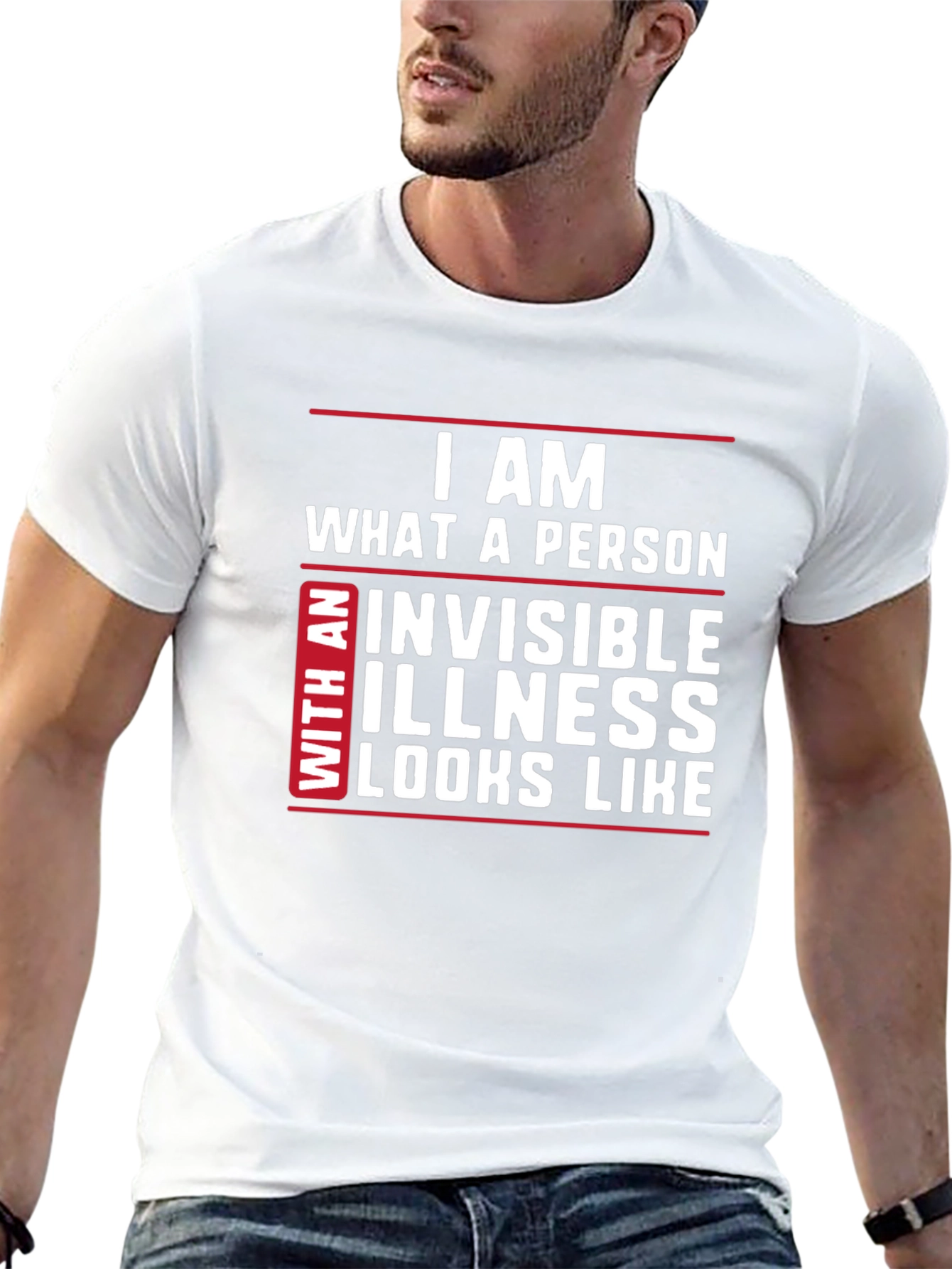 Invisible Illness Awareness T-Shirt - Black