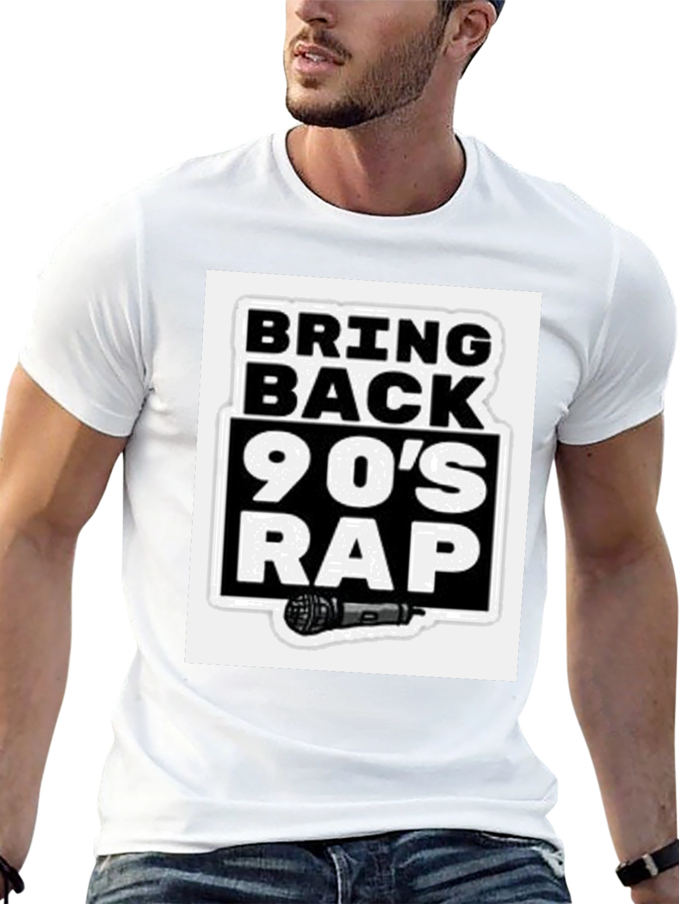Bring Back 90s Rap Graphic T-Shirt