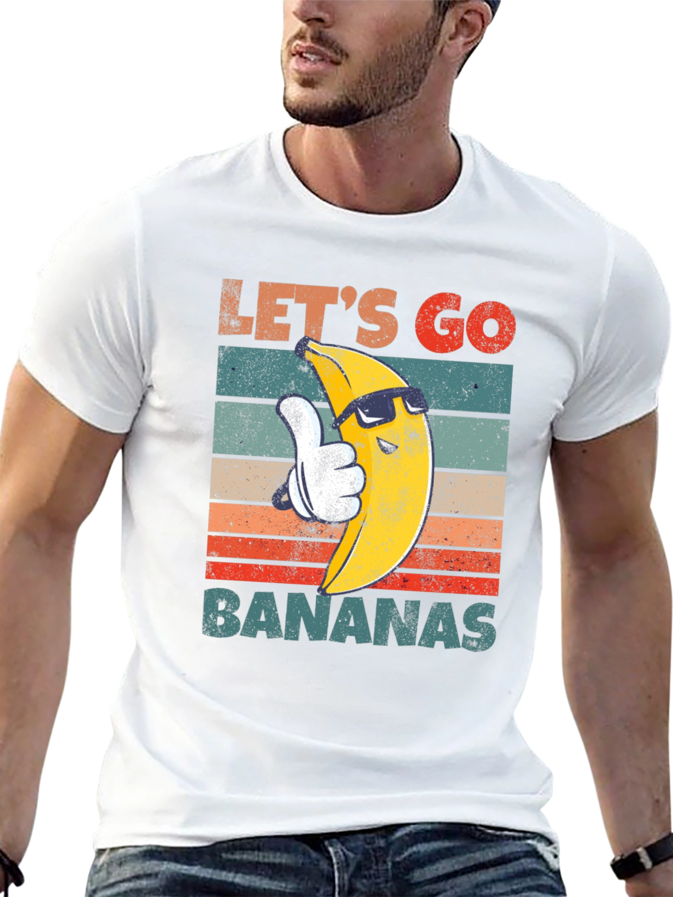 Lets Go Bananas T-Shirt - Cool Banana Design