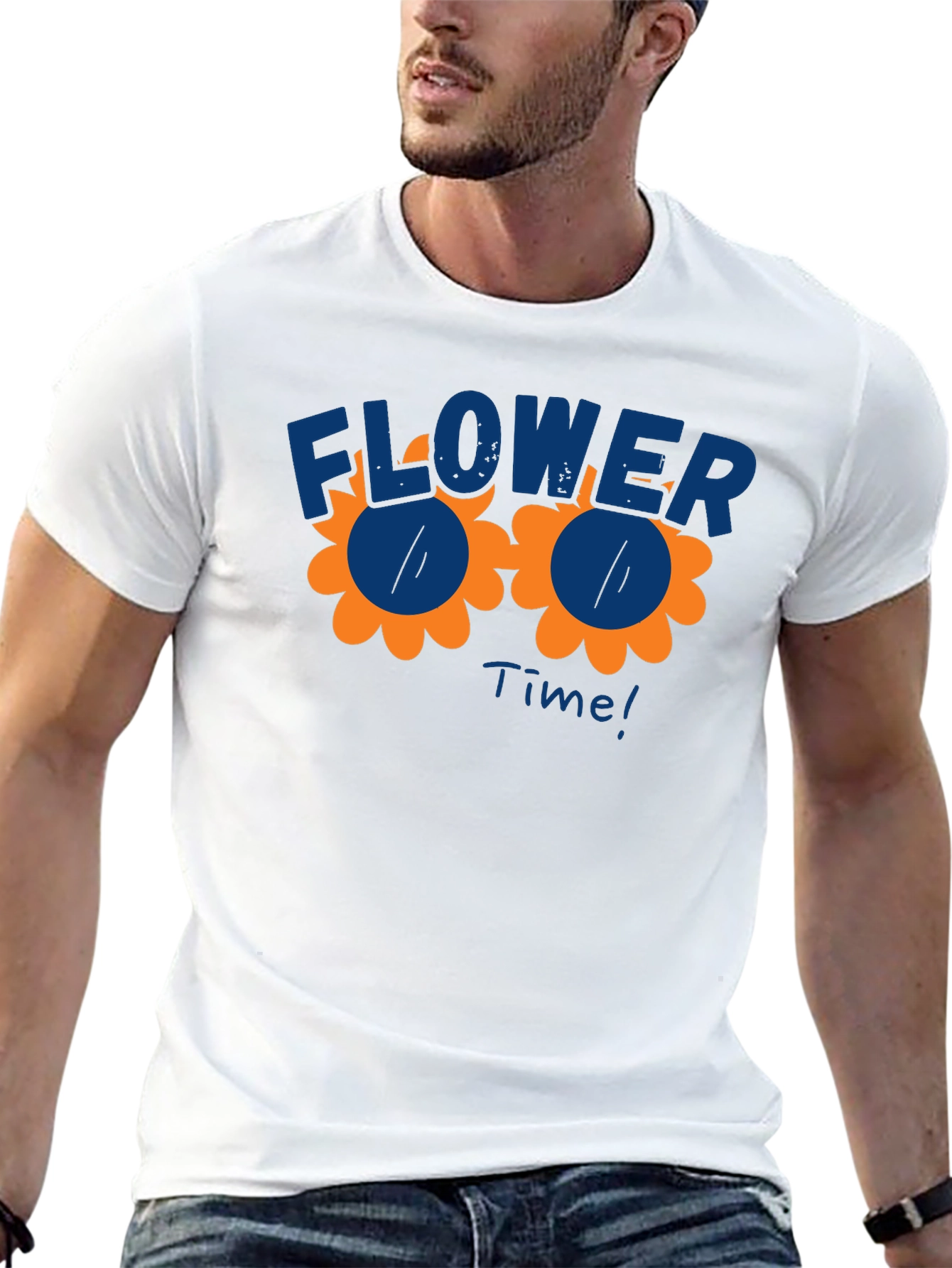 Flower Time Graphic T-Shirt