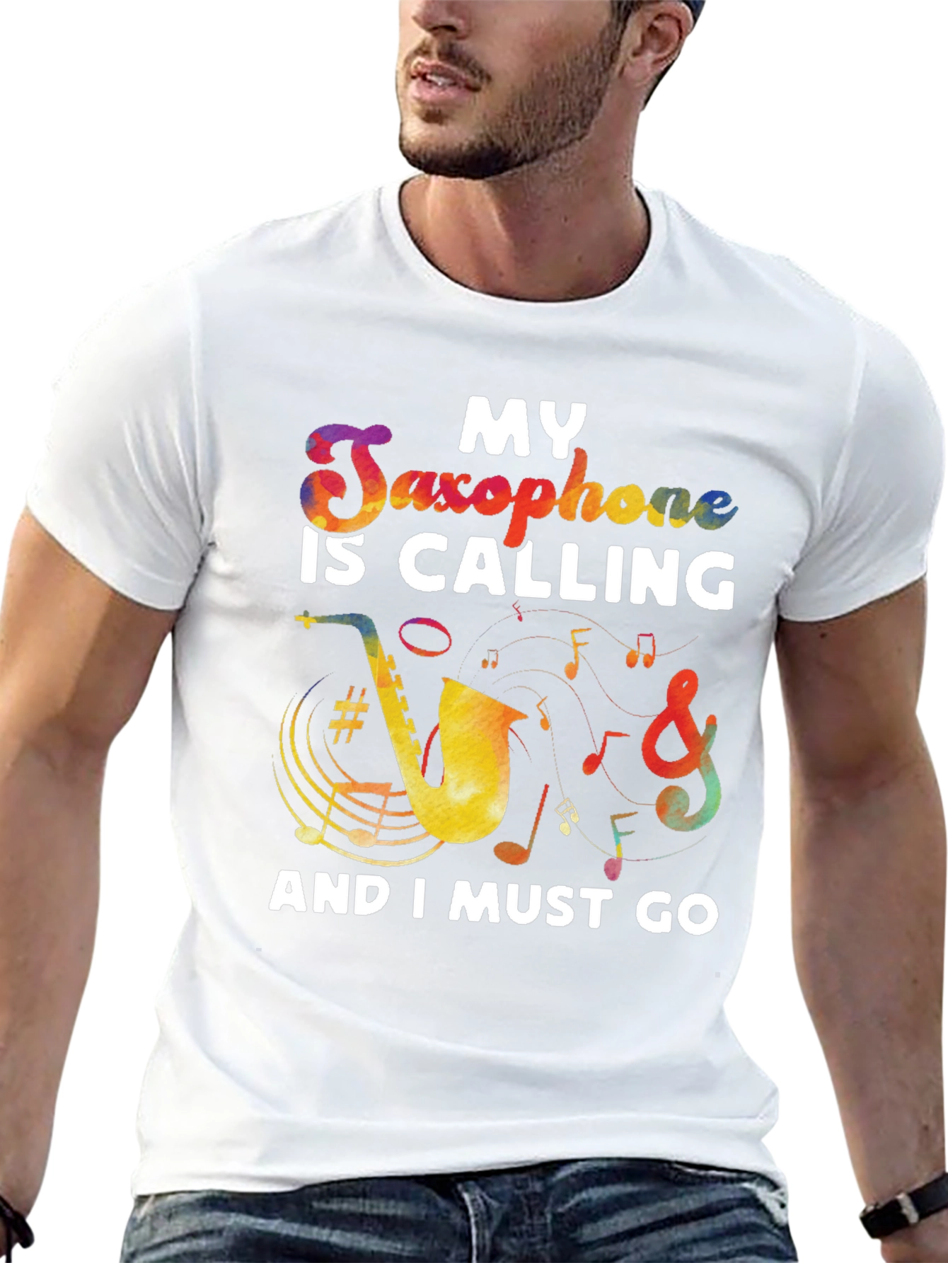 My Saxophone is Calling T-Shirt