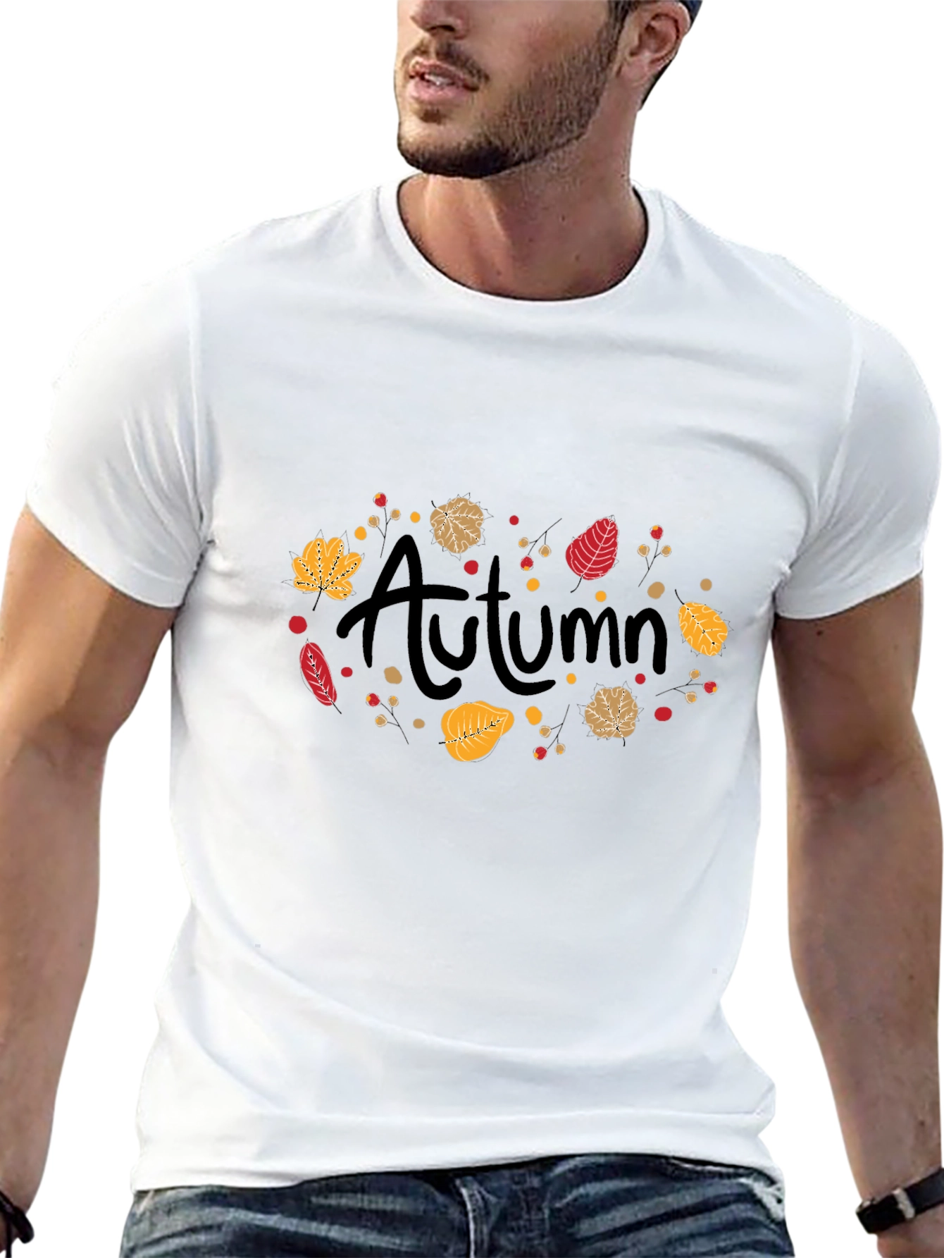 Autumn Graphic Print T-Shirt