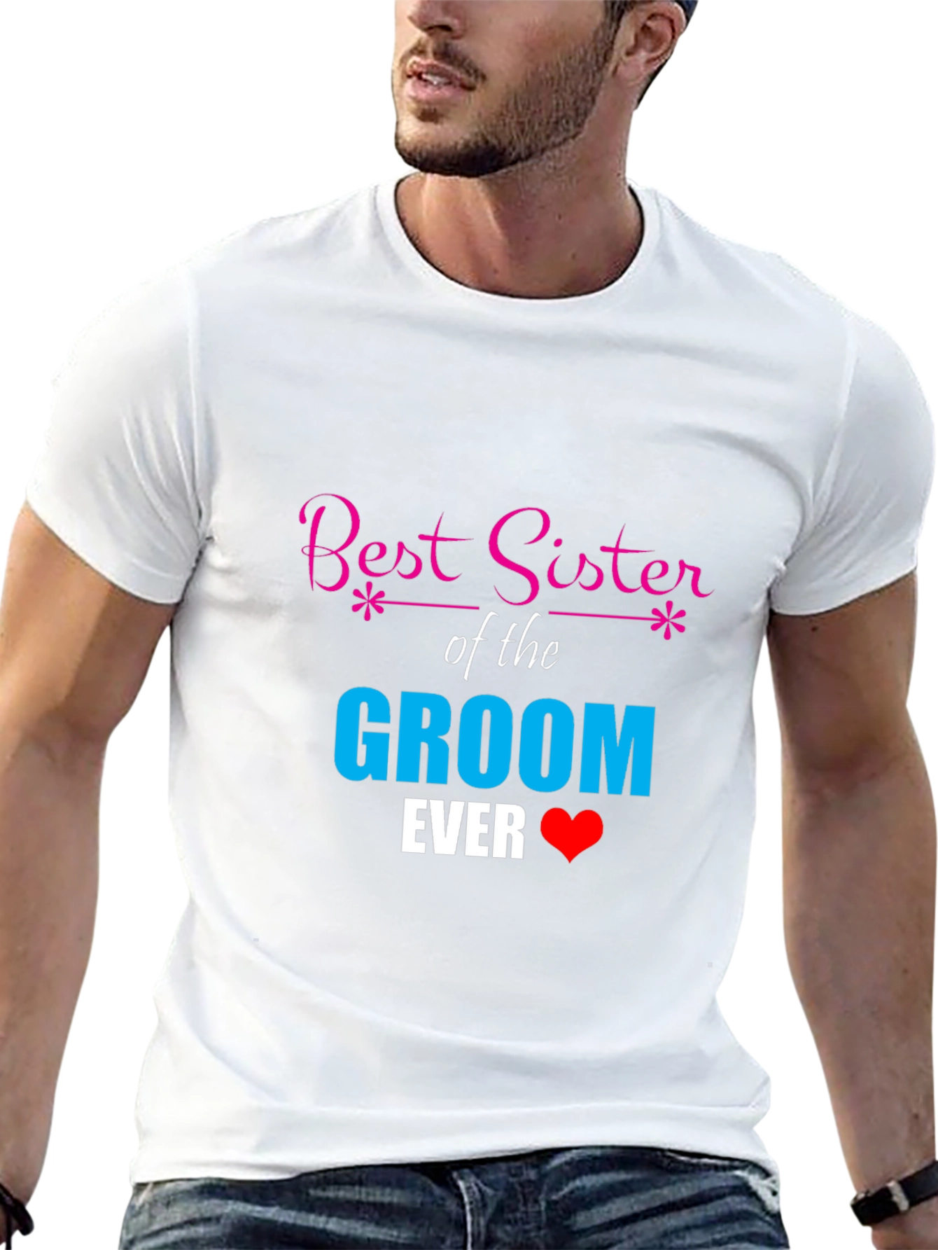 Best Sister of the Groom T-Shirt