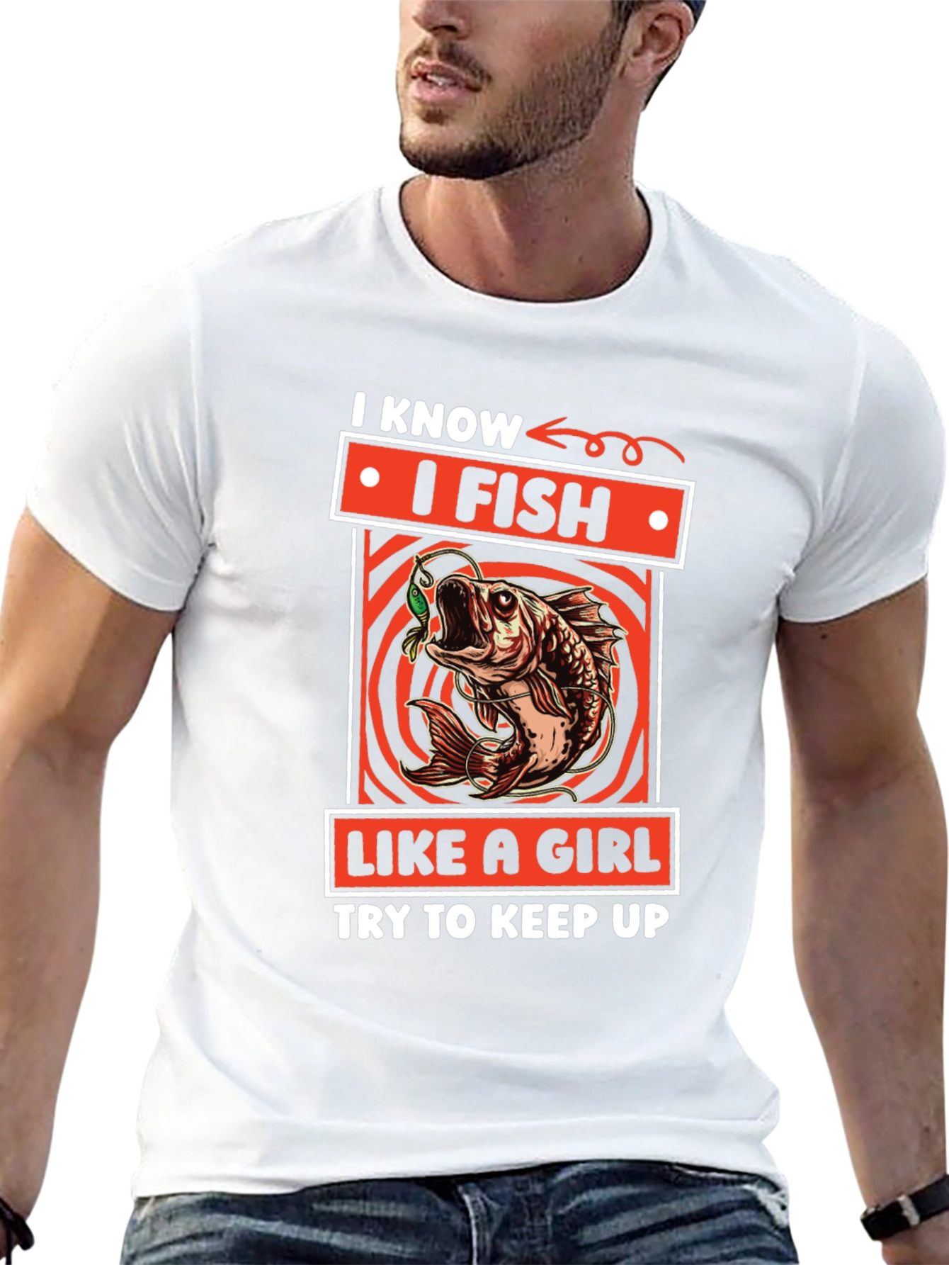 I Fish Like a Girl T-Shirt