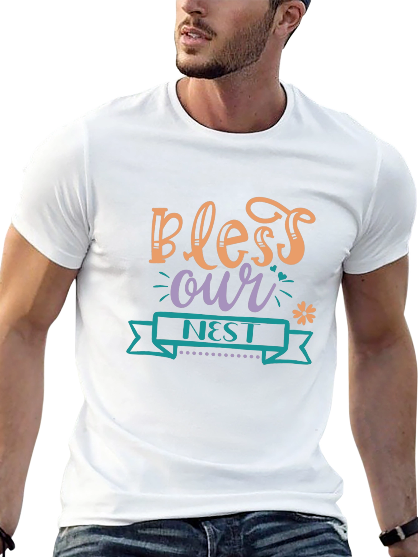 Bless Our Nest Graphic T-Shirt