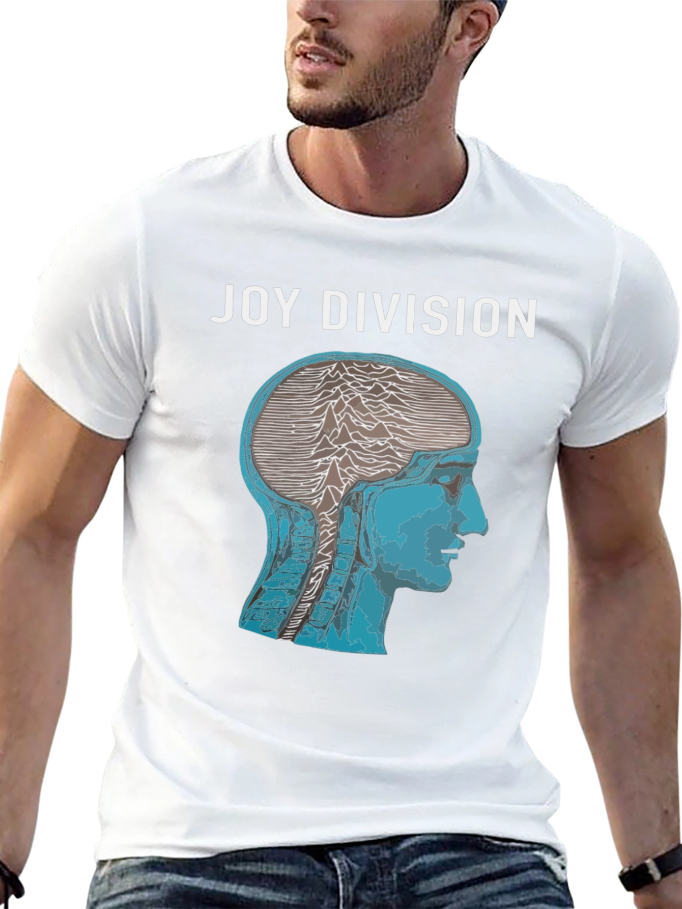 Joy Division Human Brain Graphic T-Shirt