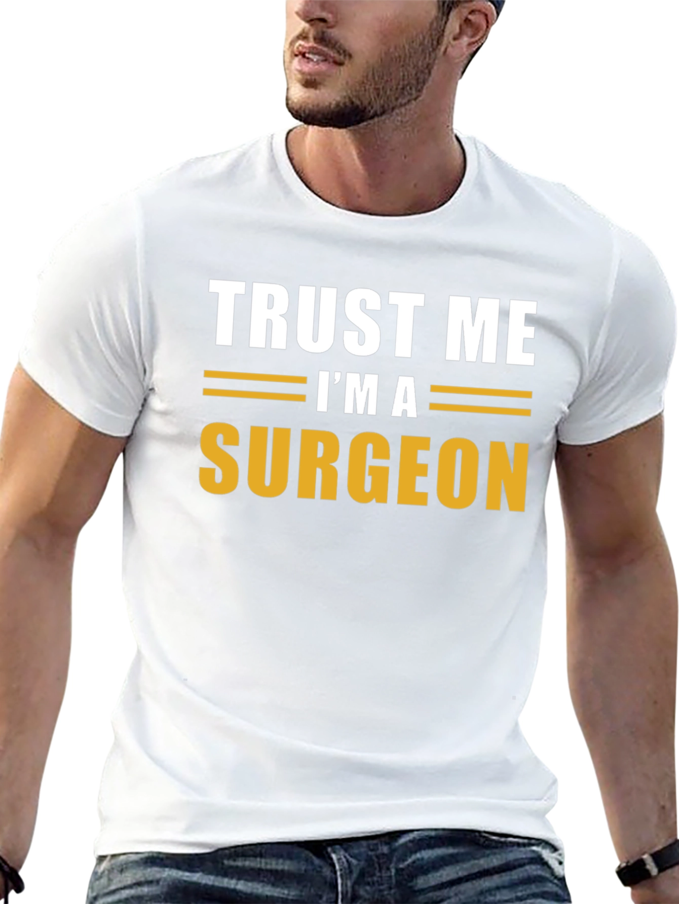 Trust Me Im A Surgeon Black T-Shirt