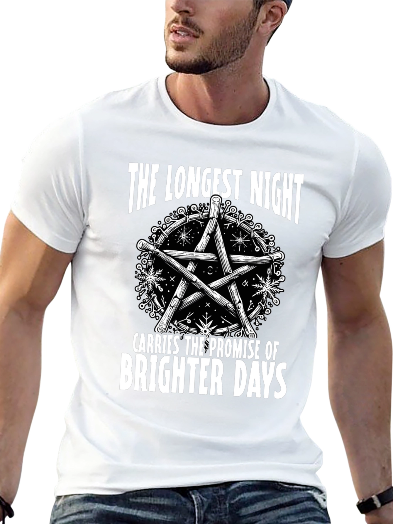 Longest Night Winter Solstice Graphic Tee