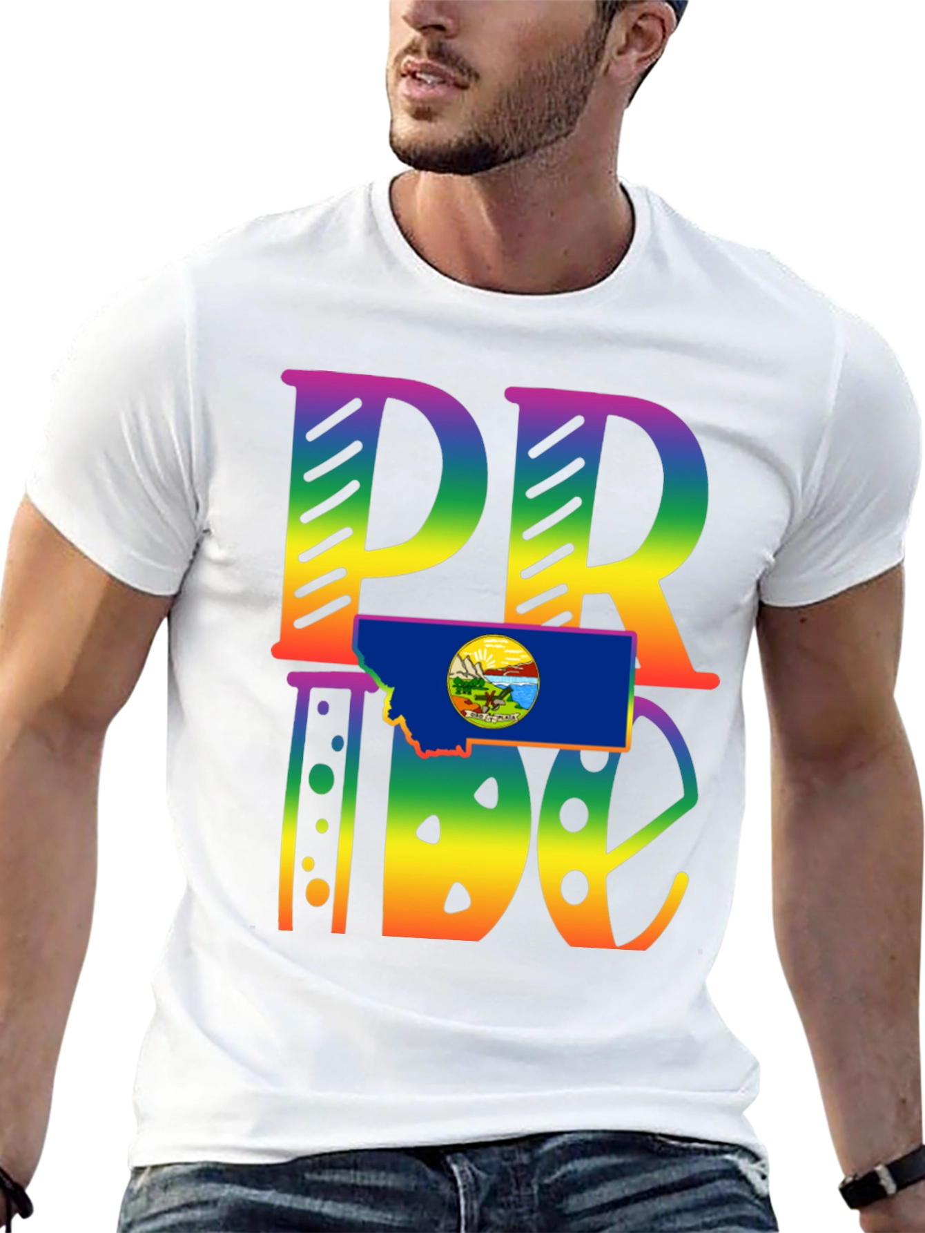Montana Pride Rainbow T-Shirt