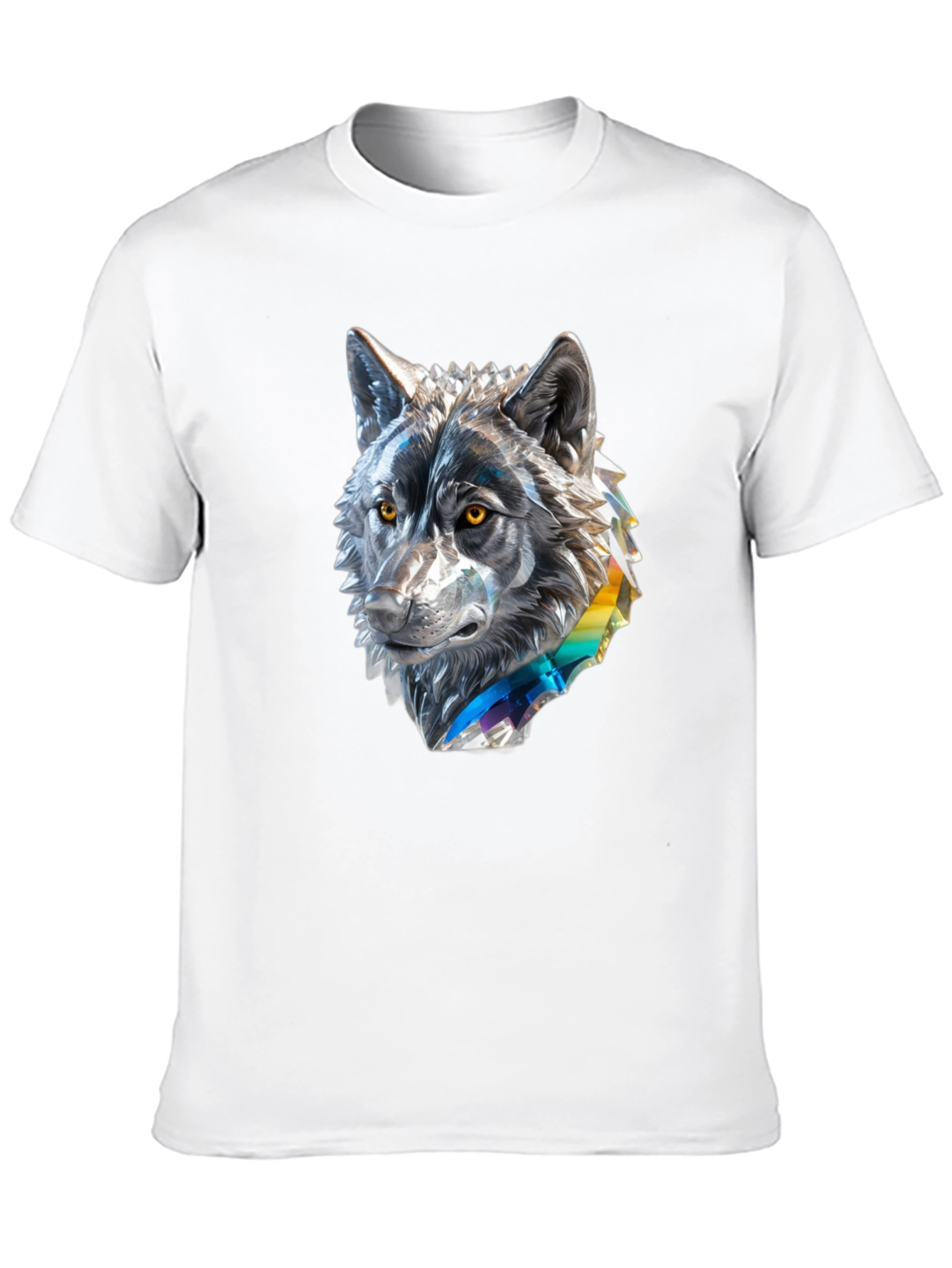 Wolf Graphic Tee - Mens Black T-Shirt