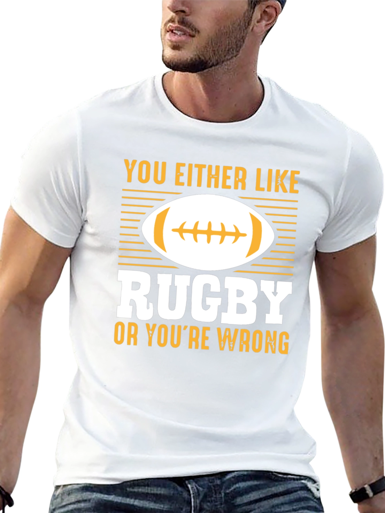 Rugby Fan T-Shirt - You Either Like Rugby...