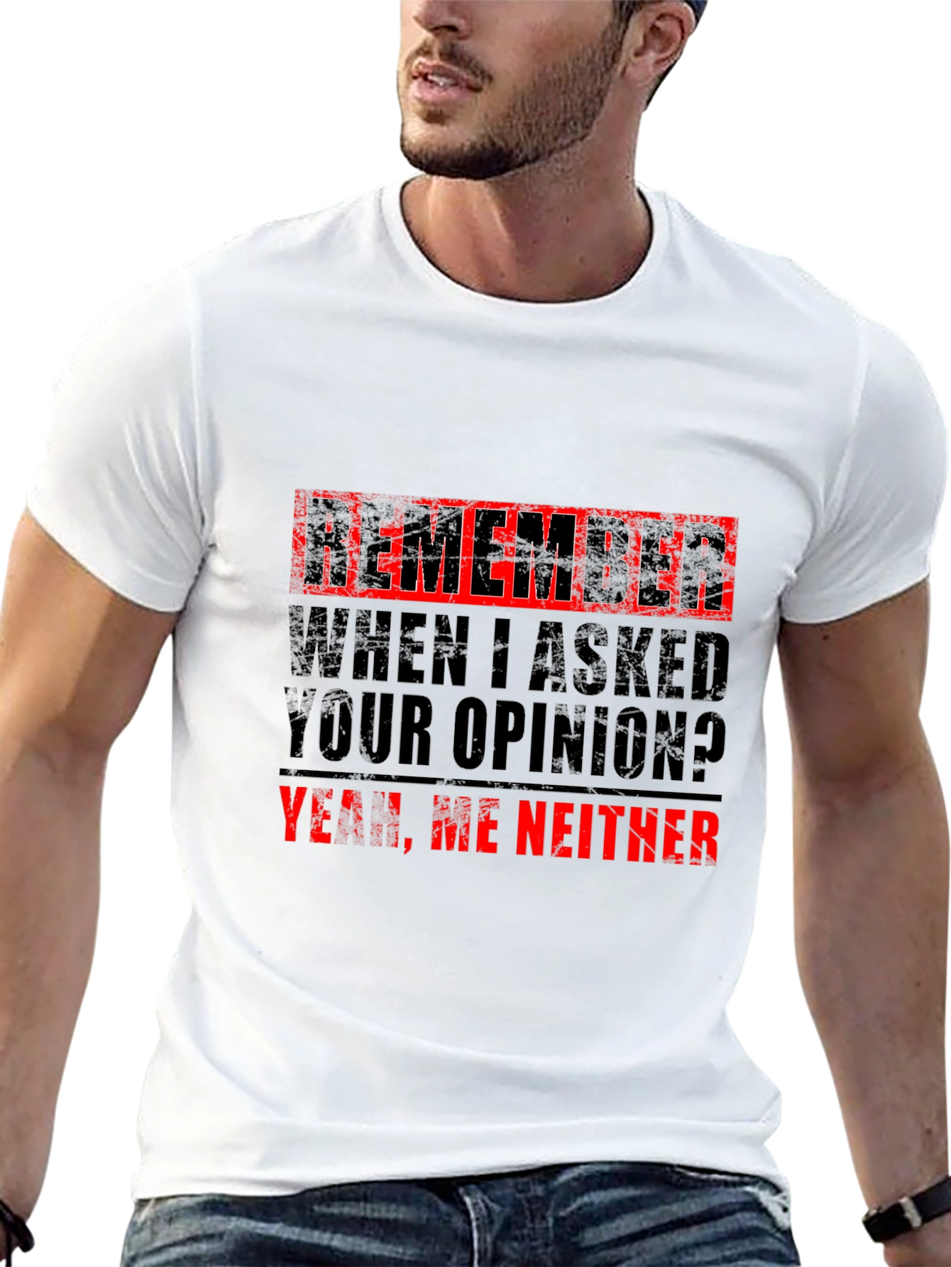 Funny Sarcastic Opinion T-Shirt
