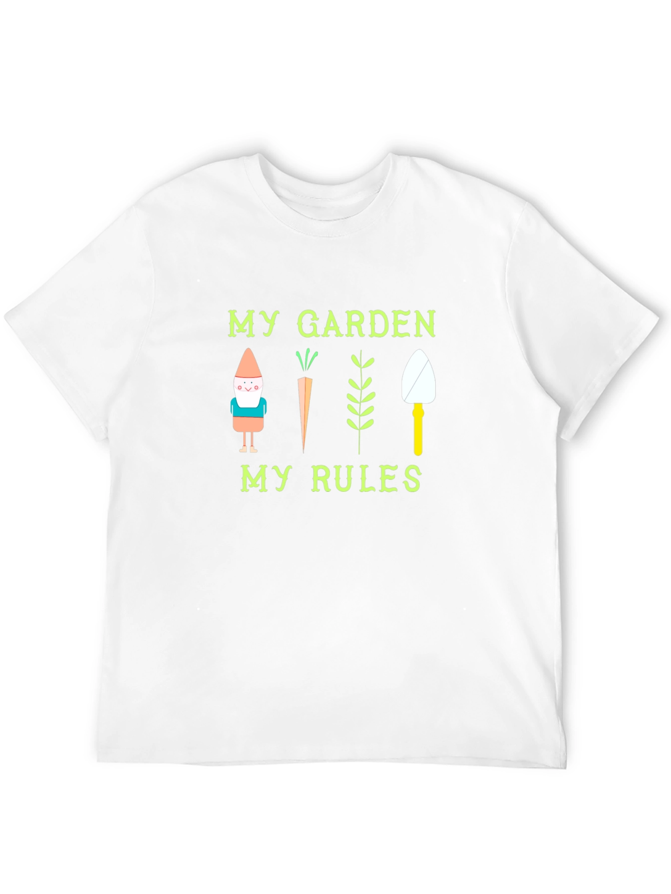 My Garden My Rules Gardening Humor Tee