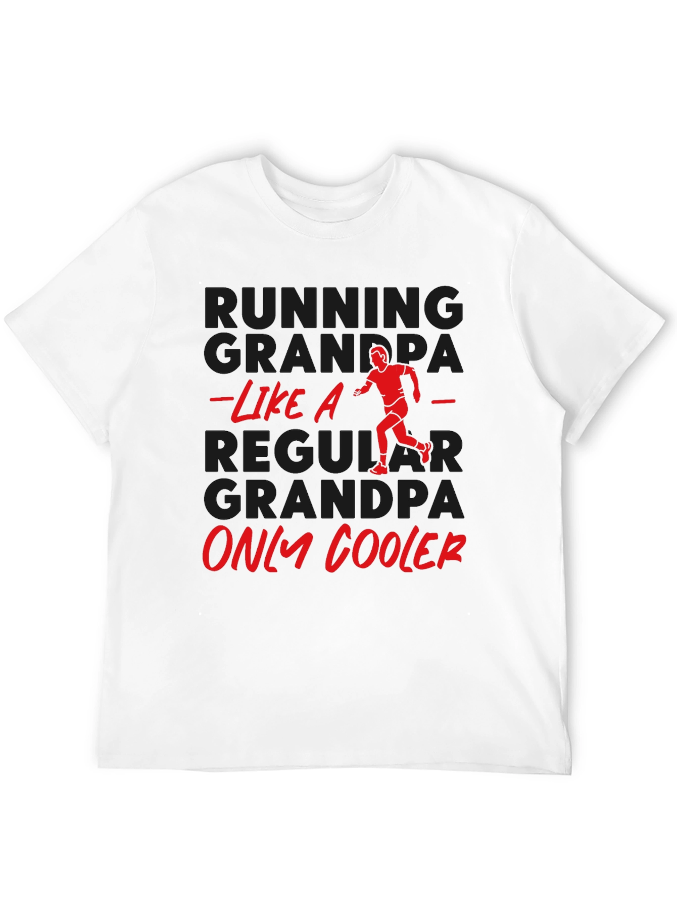 Running Grandpa T-Shirt - Funny Grandpa Gift