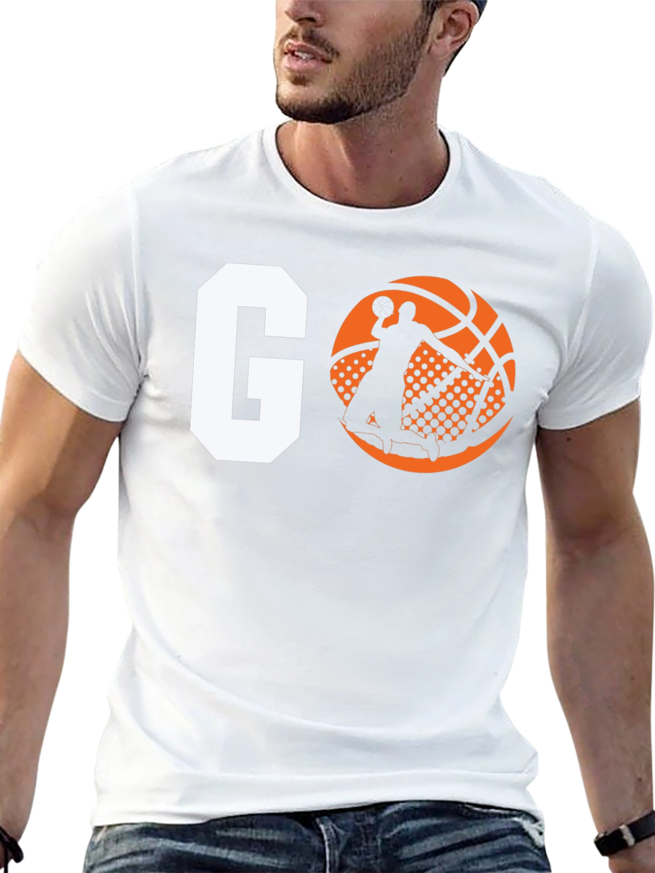 Go Basketball T-Shirt - Athletic Sportswear Tee