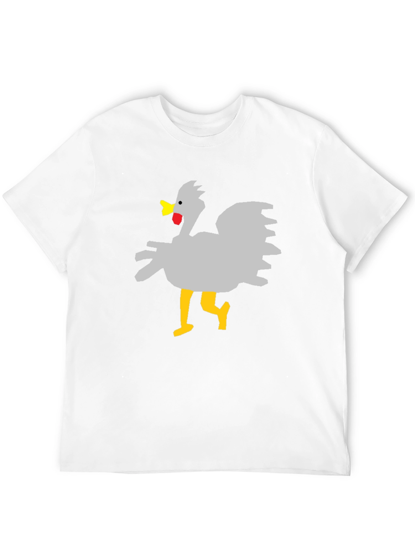 Funny Chicken Graphic T-Shirt - Unisex Black Tee
