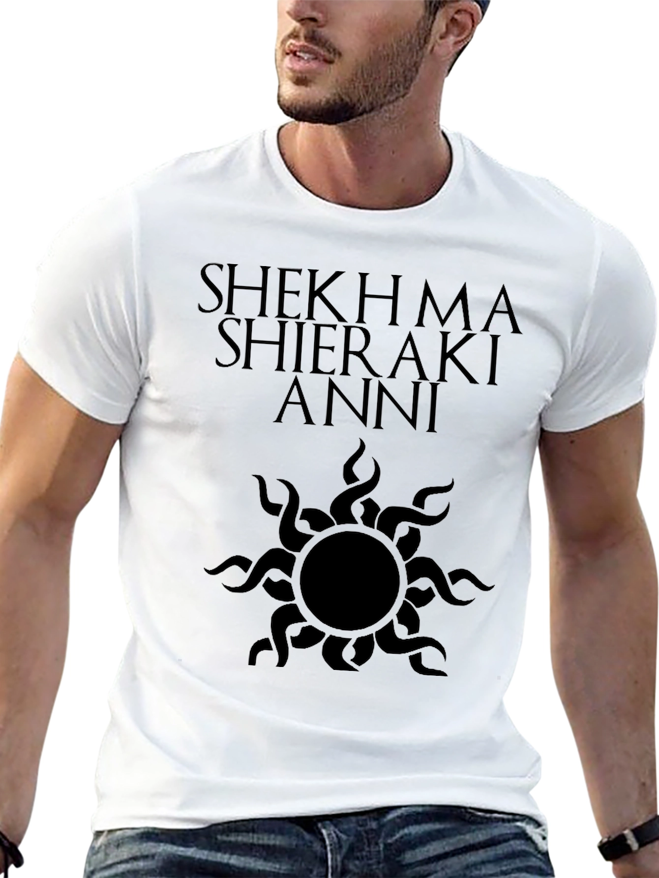 Shekhma Shieraki Anni T-Shirt - Black Graphic Tee