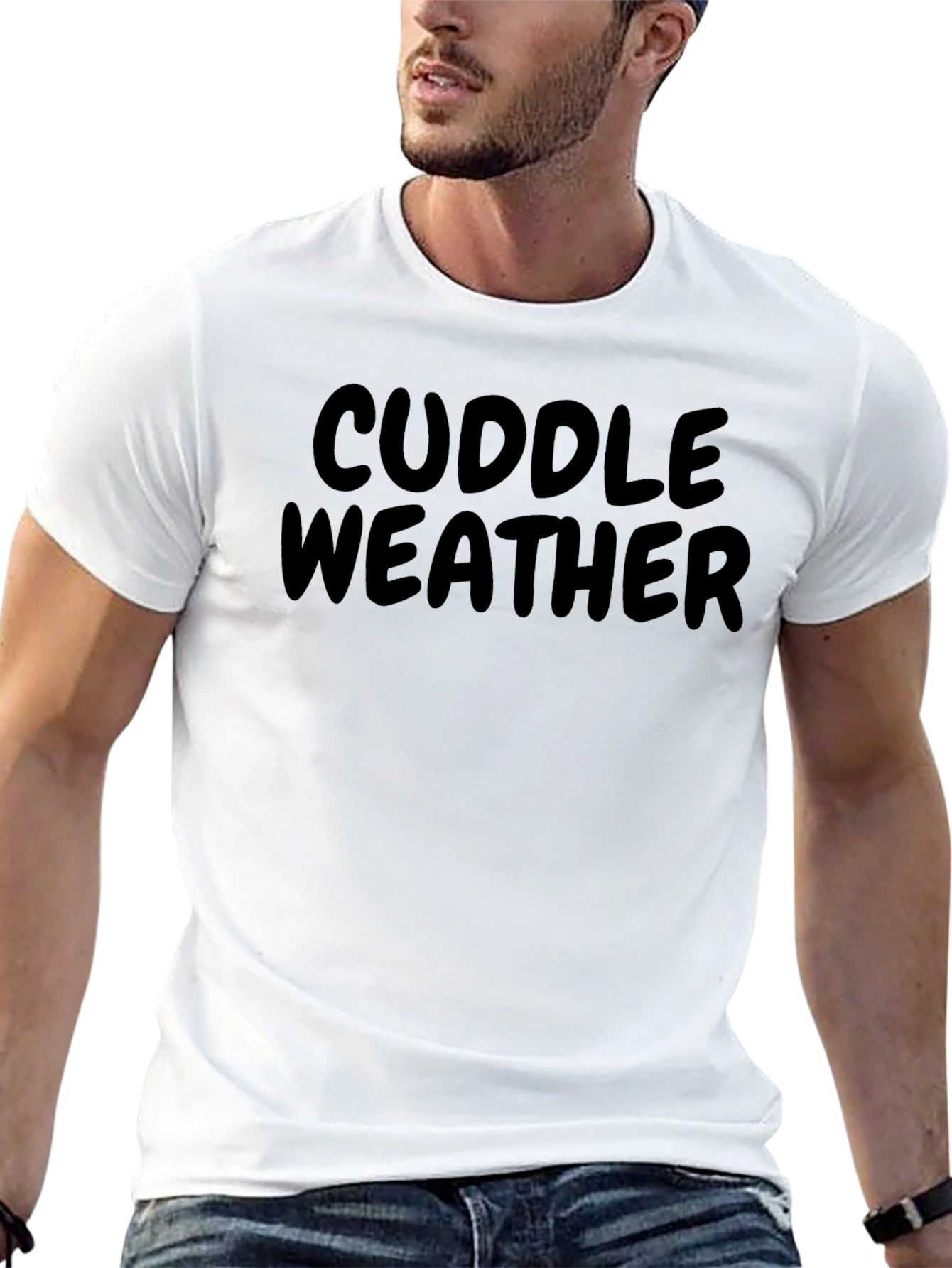 Cuddle Weather Black Graphic Tee