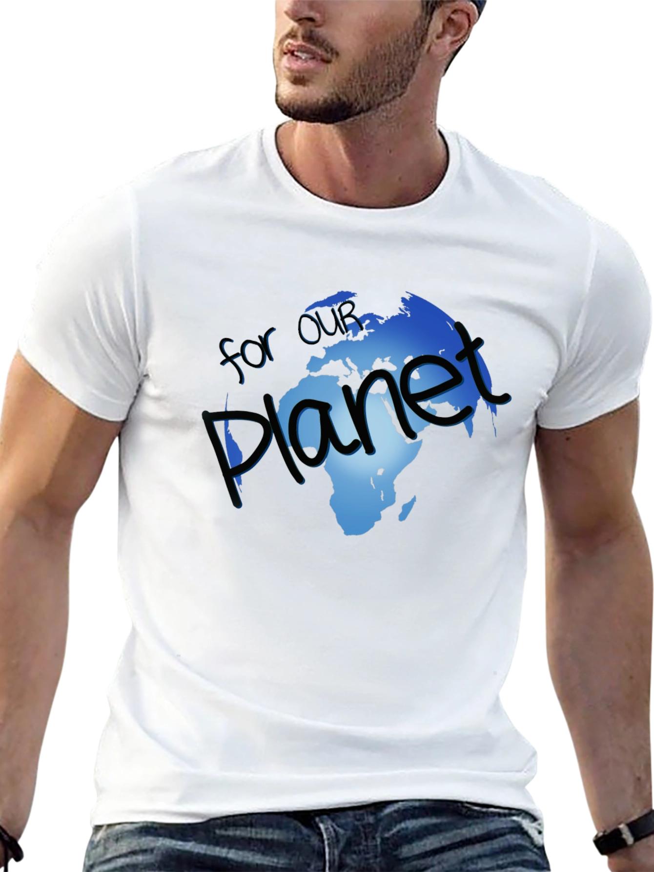 For Our Planet Graphic Tee - Eco-Friendly Fashion