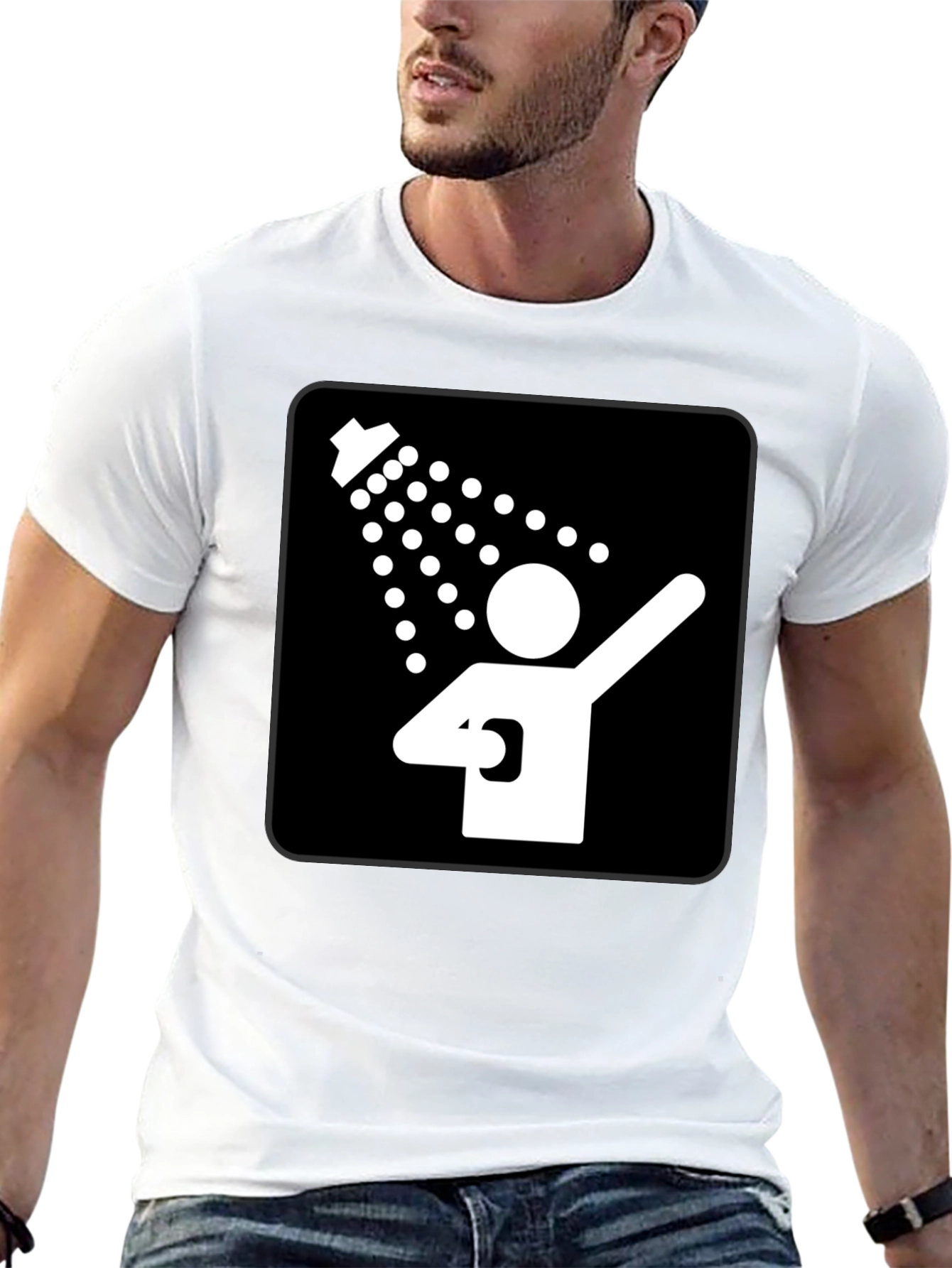 Funny Shower Dab T-Shirt