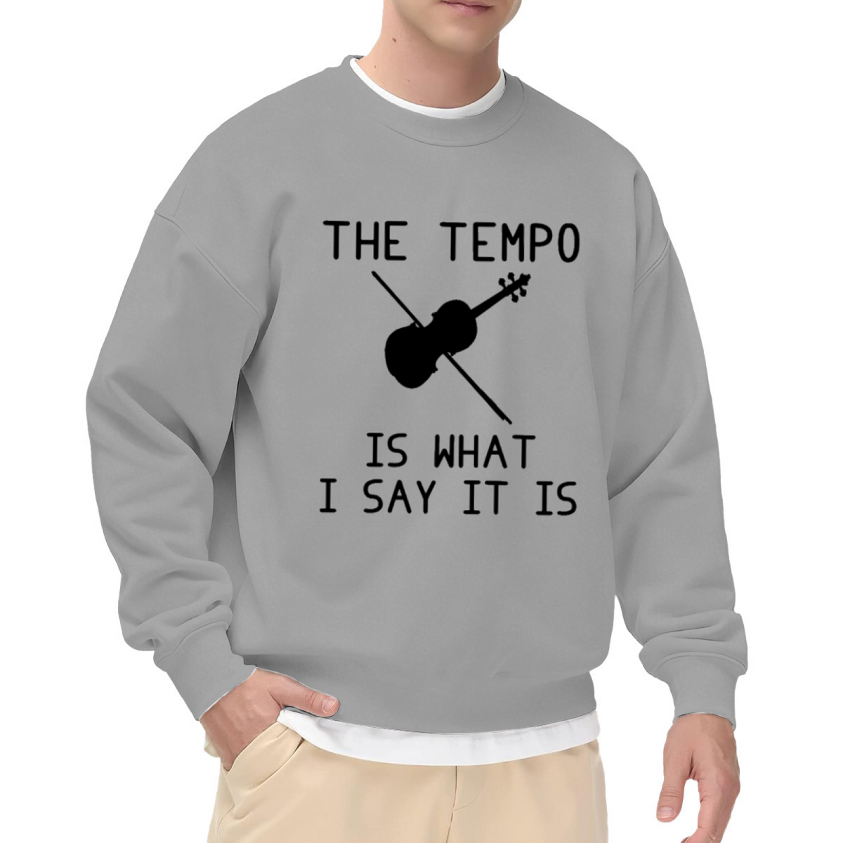 TEMPO - Music Rhythm Beat Graphic ԲÁìÎÀÒ | Unisex Pullover Sweatshirt