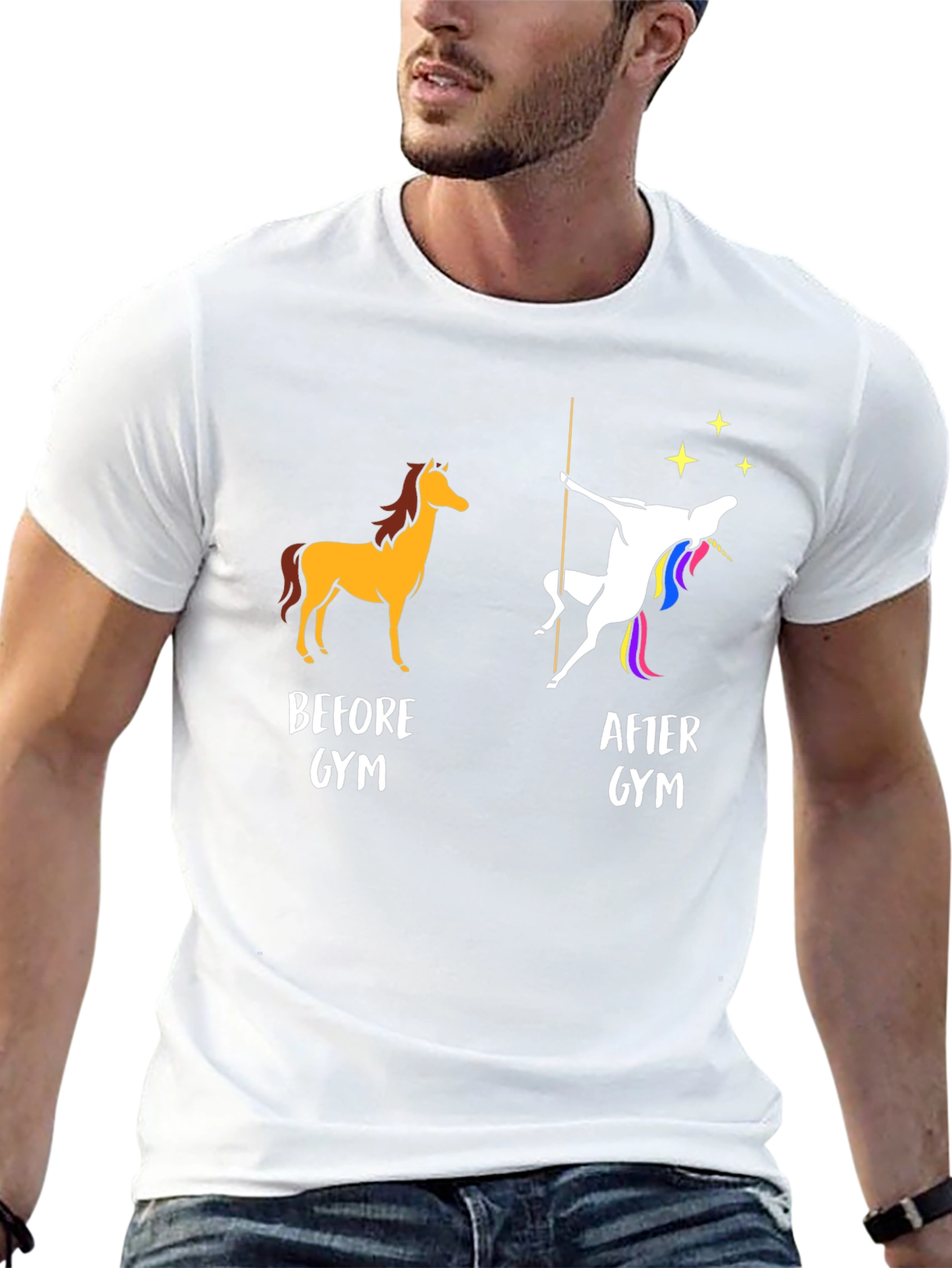 Before and After Gym T-Shirt