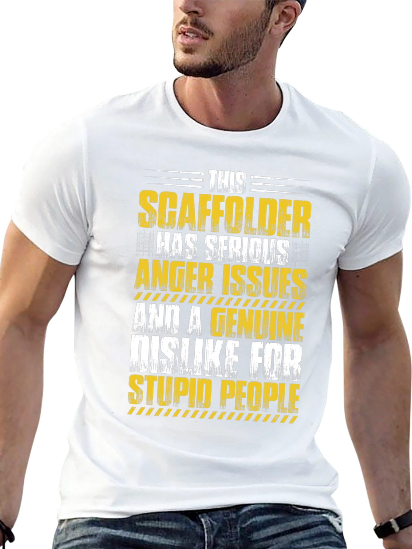 Scaffolder Anger Issues Graphic Tee