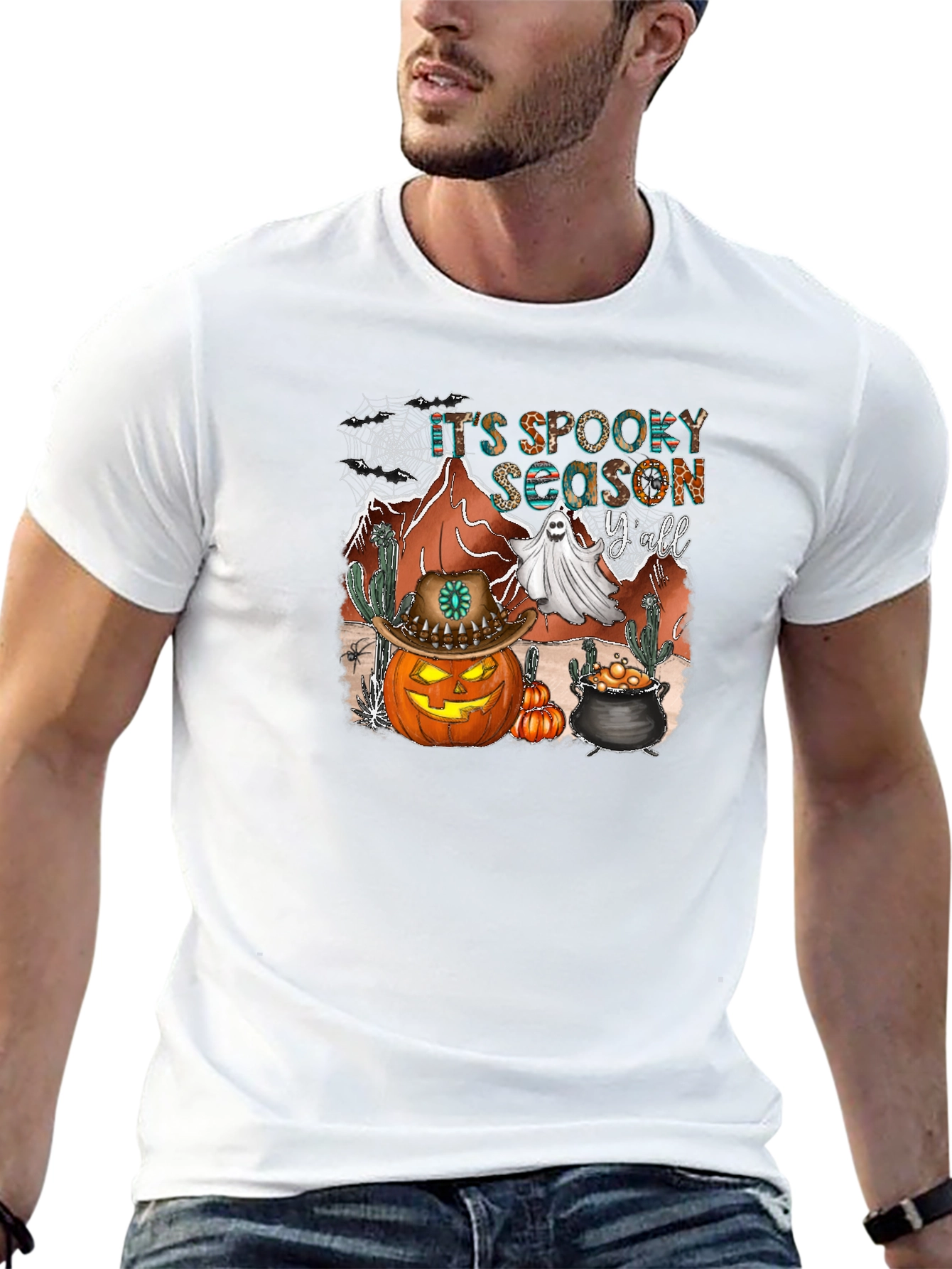Spooky Season Halloween Graphic T-Shirt