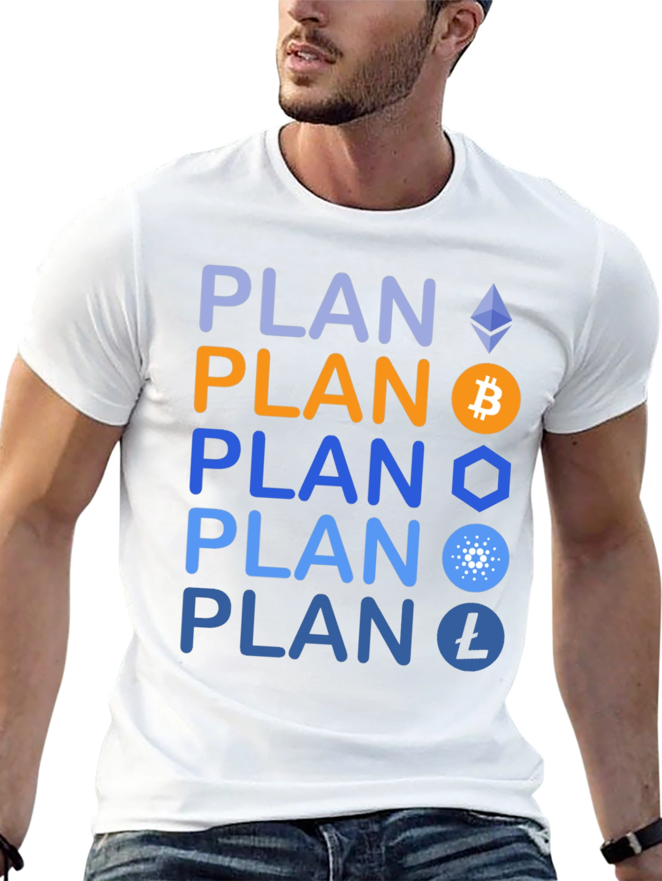 Crypto Investor T-Shirt - Blockchain Plan