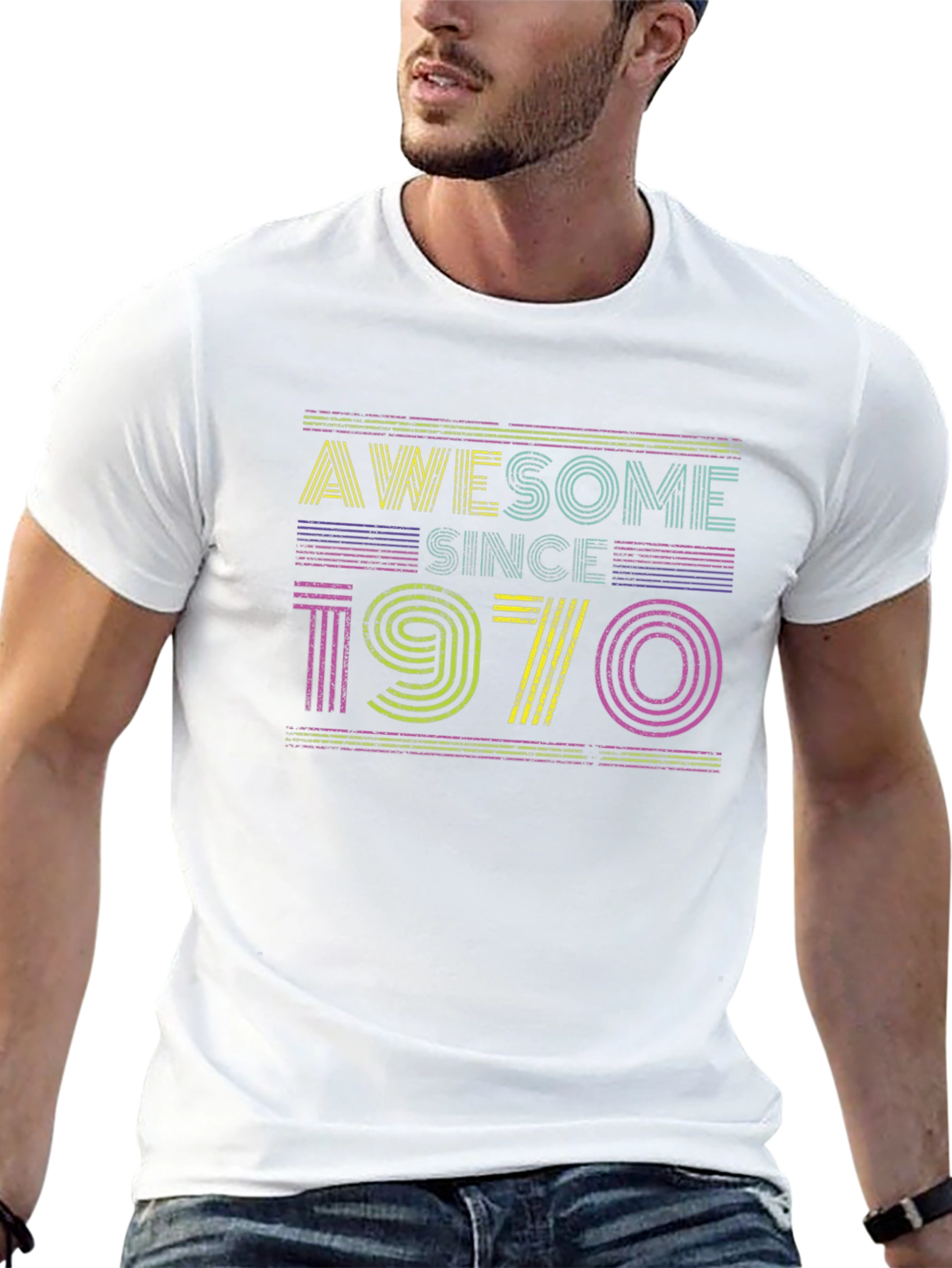 Awesome Since 1970 Graphic Tee