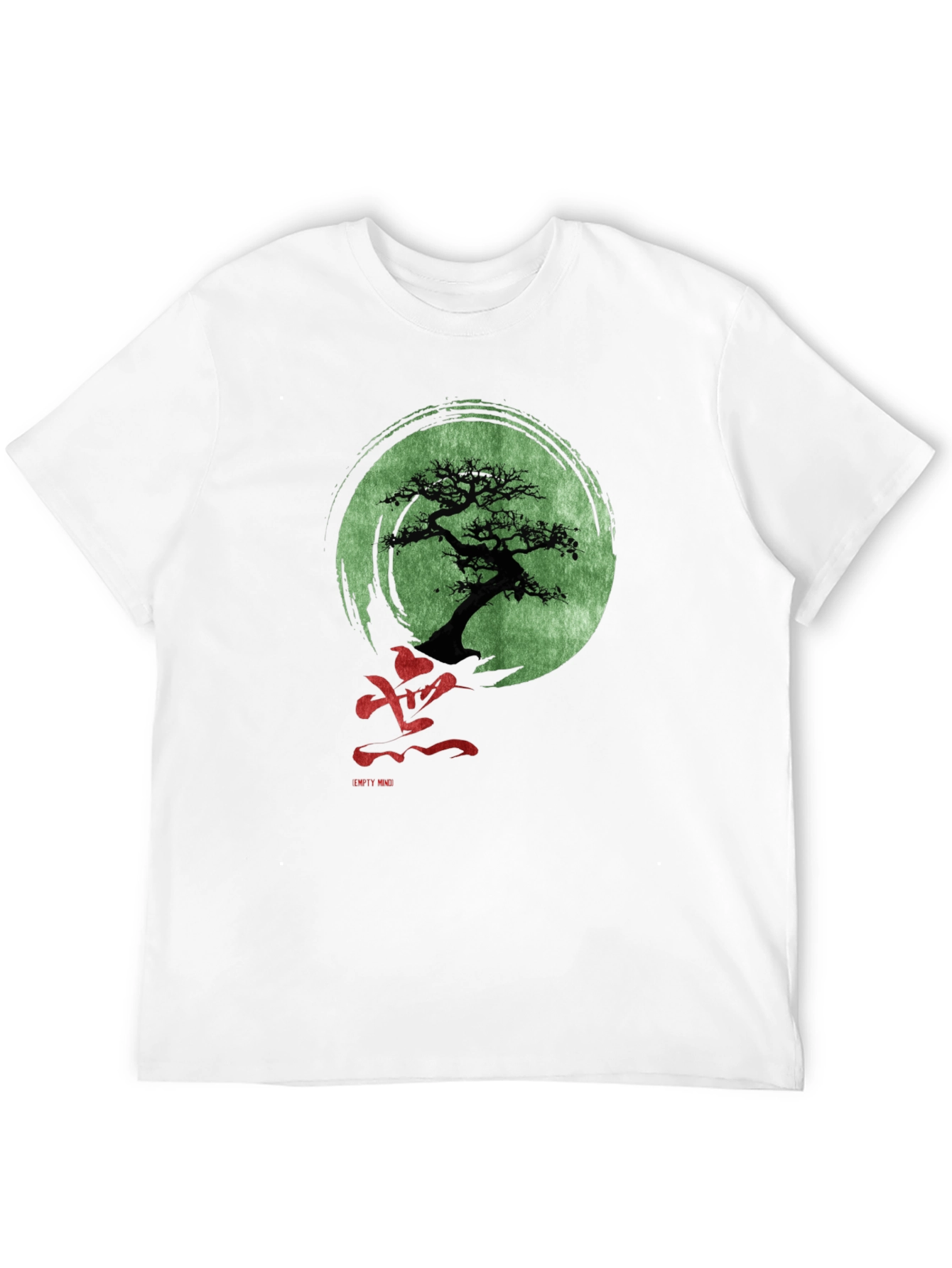 Bonsai Tree Graphic Tee - Empty Mind Zen T-Shirt