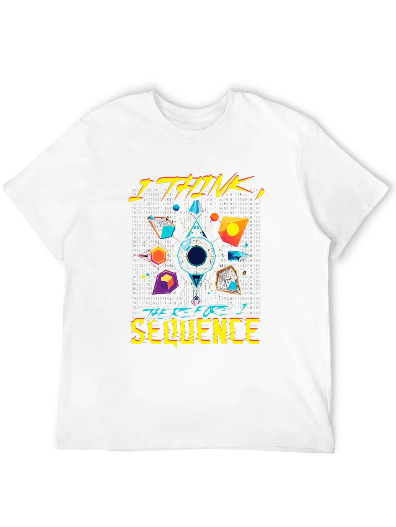 I Think Therefore I Sequence Graphic Tee